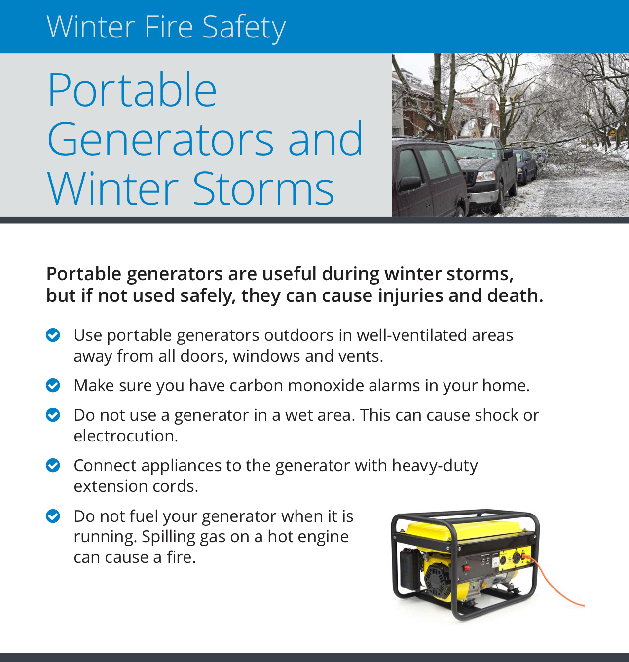 Emergency Food, Lights And Generators To Have For Winter Power Outages