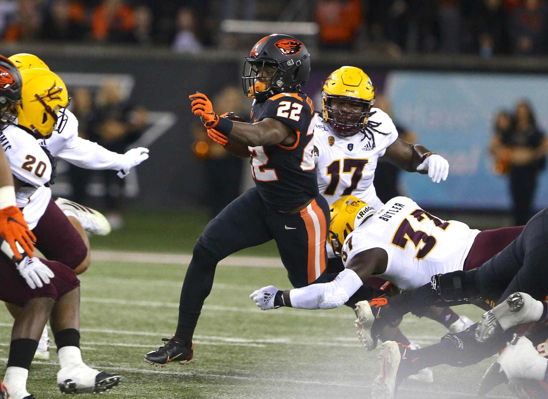 Oregon State Running Back Jermar Jefferson Named Doak Walker Award  Candidate - Building The Dam