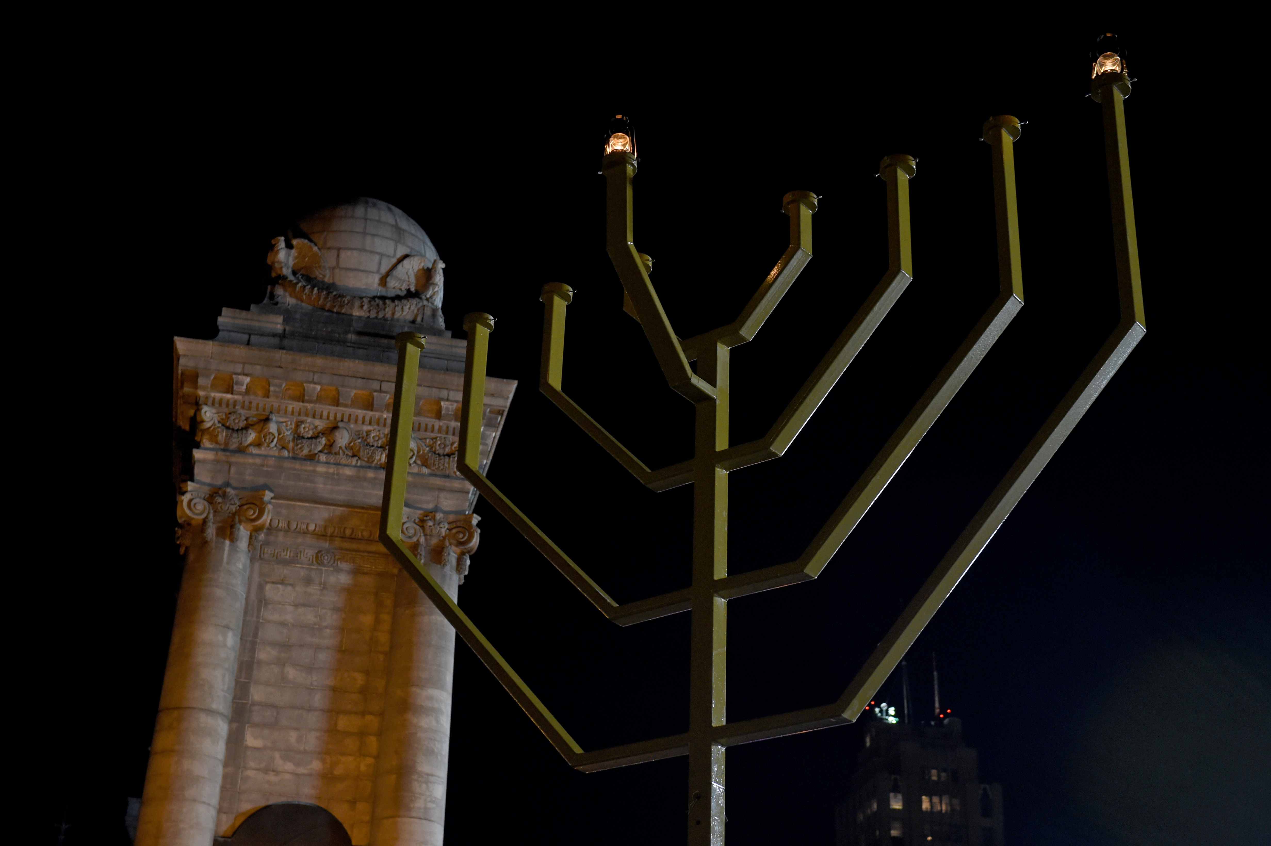 American Football's game of the week to feature first Chanukkah menorah  lighting