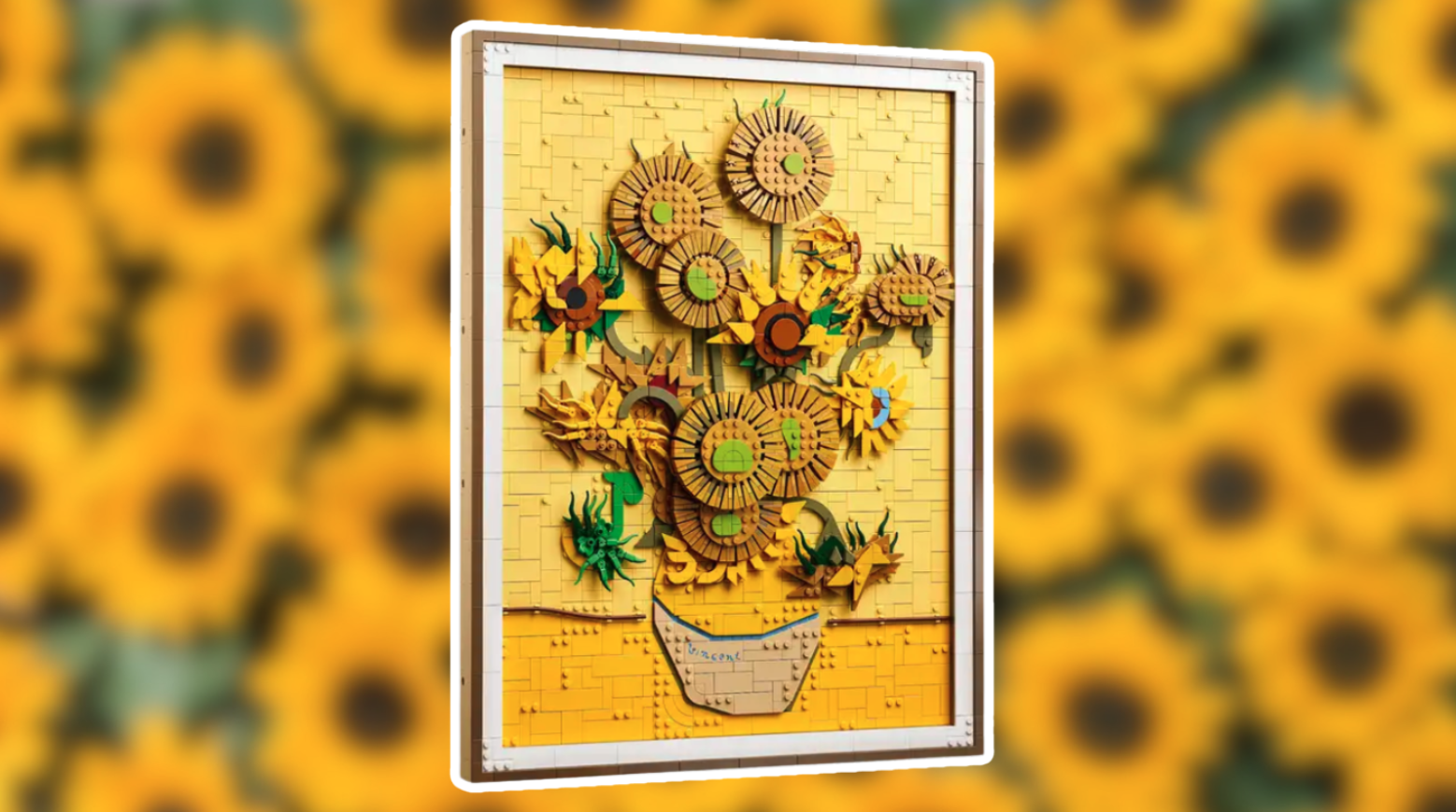 When is LEGO releasing Vincent van Gogh's 'Sunflowers' set