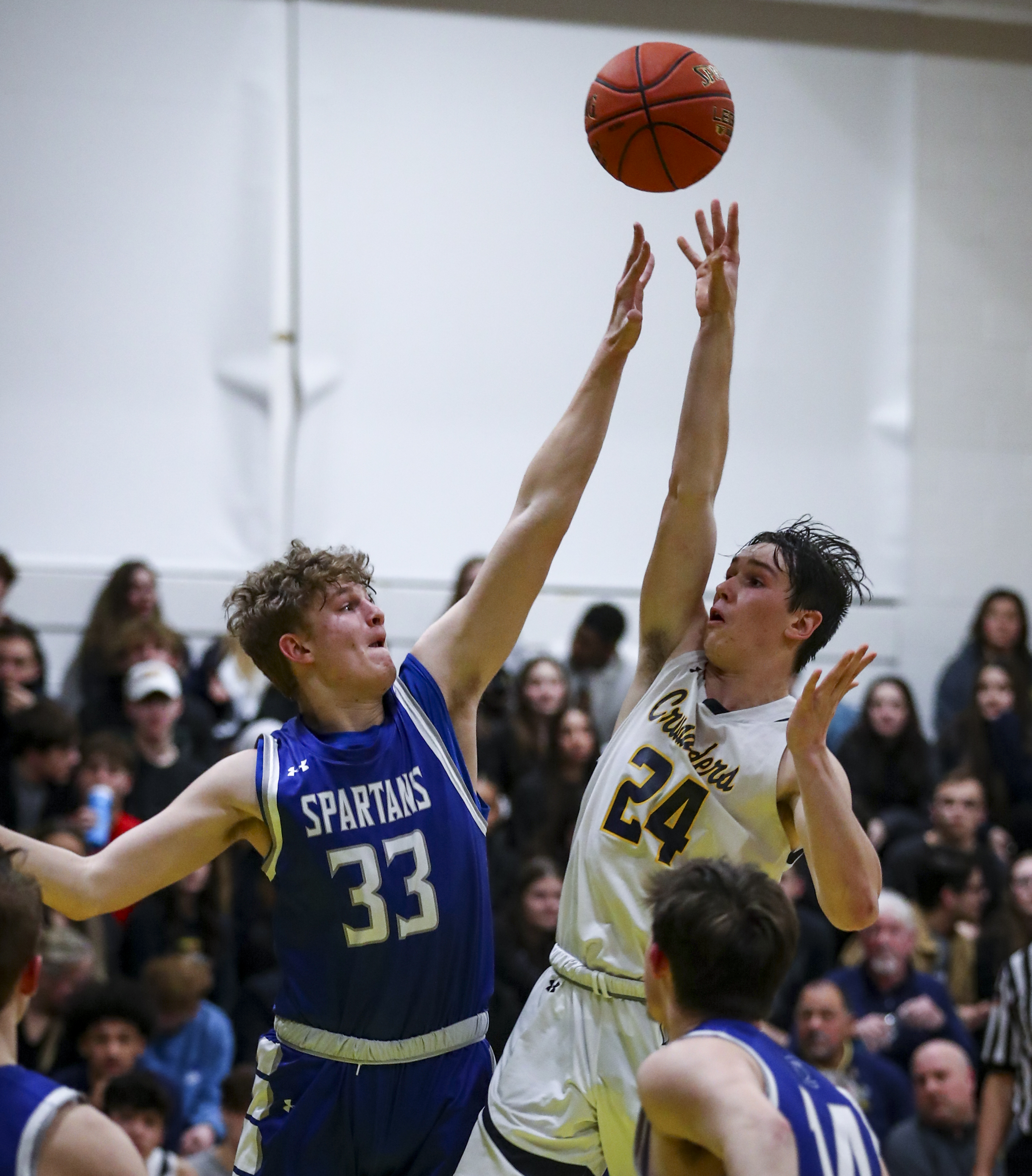Notre Dame boys basketball hosts Southern Lehigh on Jan. 12, 2023 ...