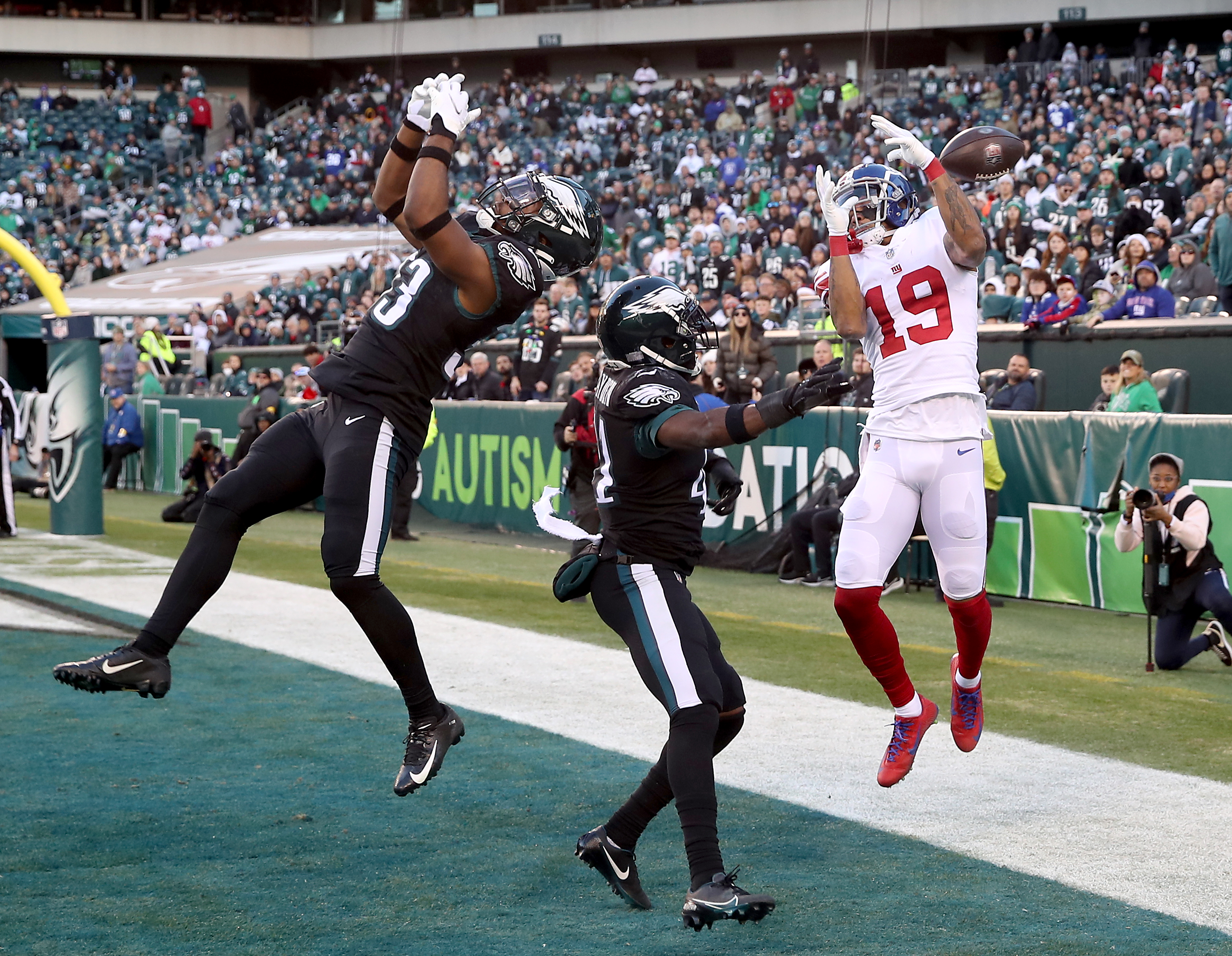 Philadelphia Eagles vs. NY Giants photos at Lincoln Financial Field