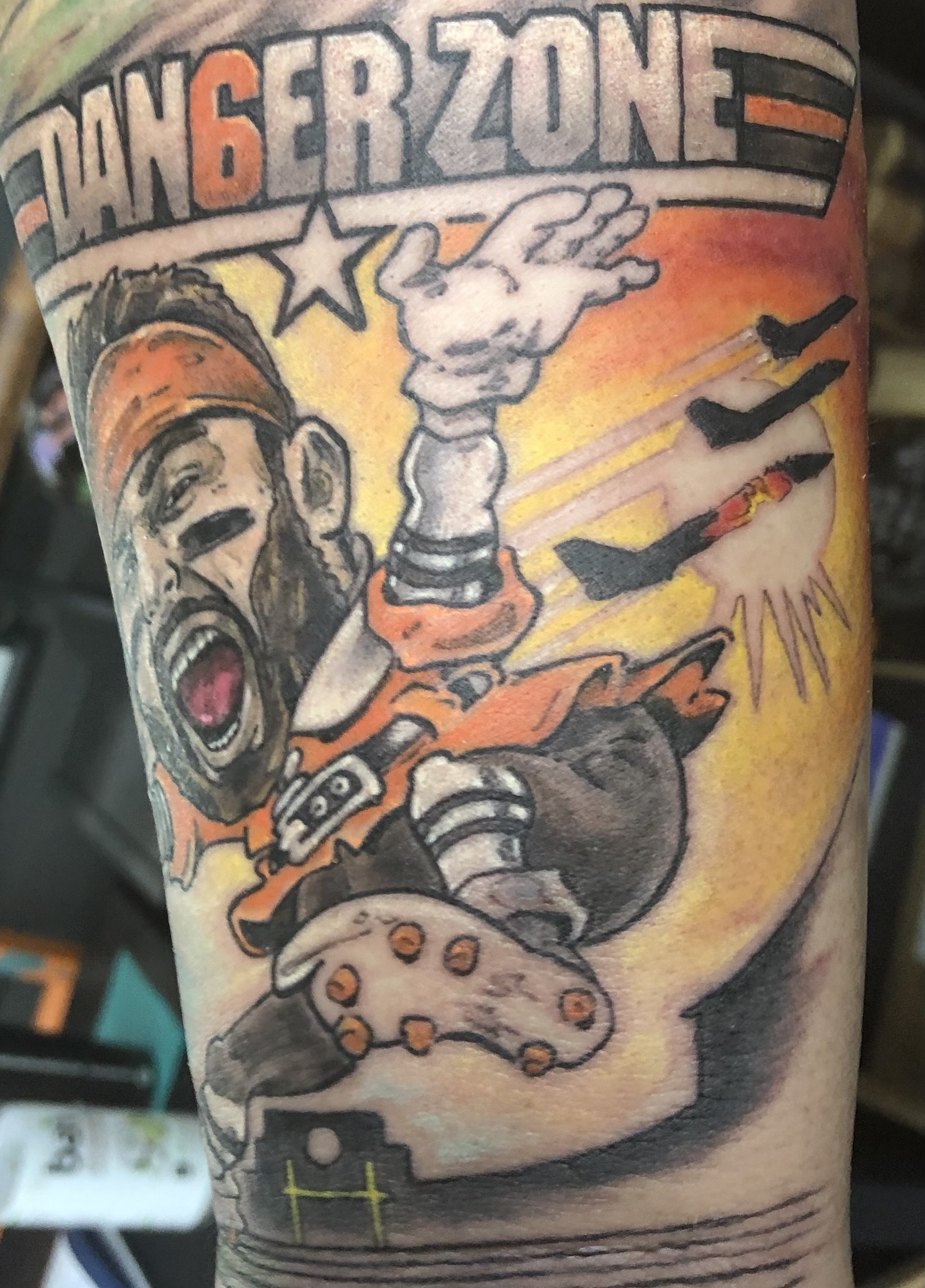 tattoo of the brownie elf from cleveland browns elf mascot…