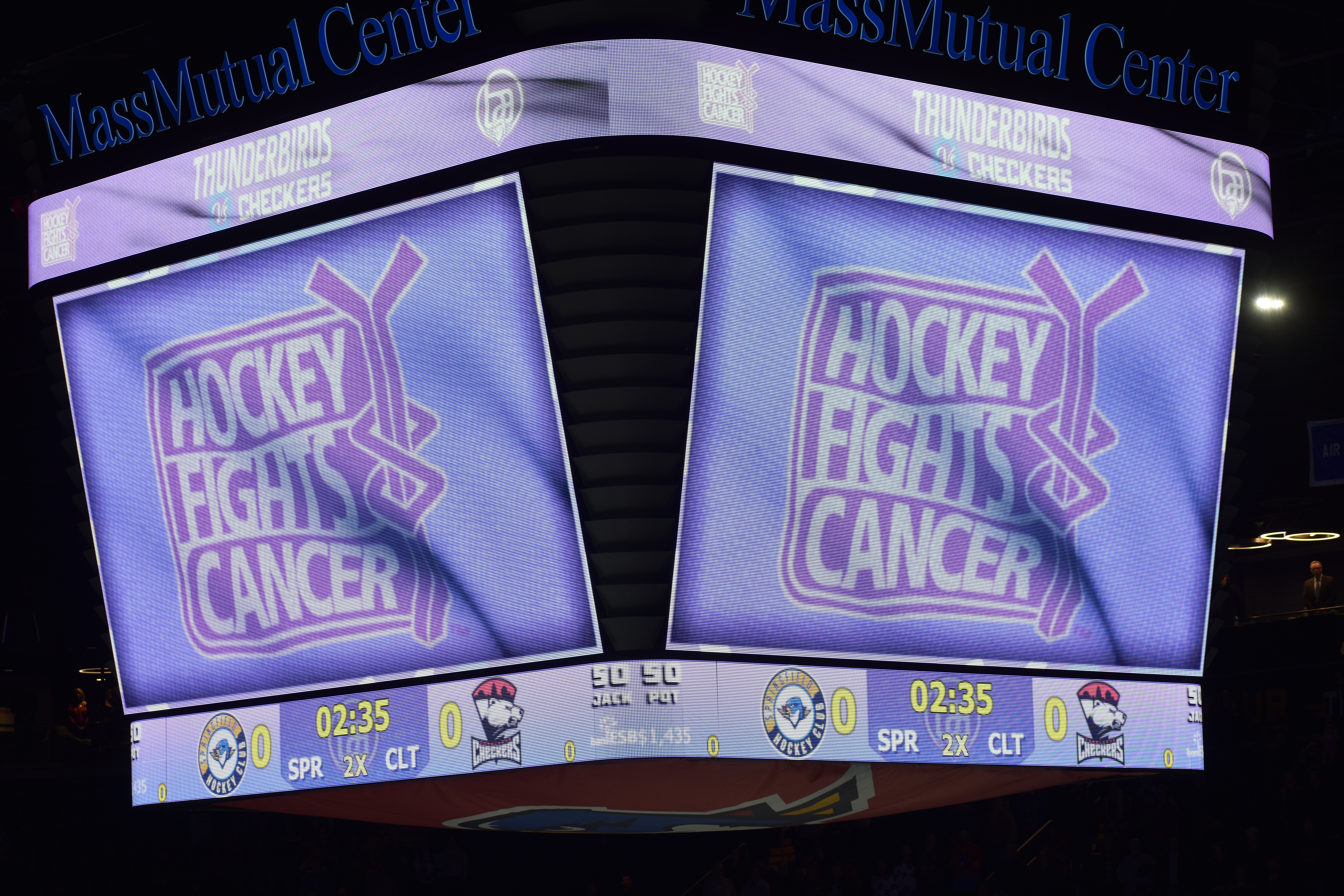 Club ice hockey helps combat cancer with Purple Puck Night Nov. 30