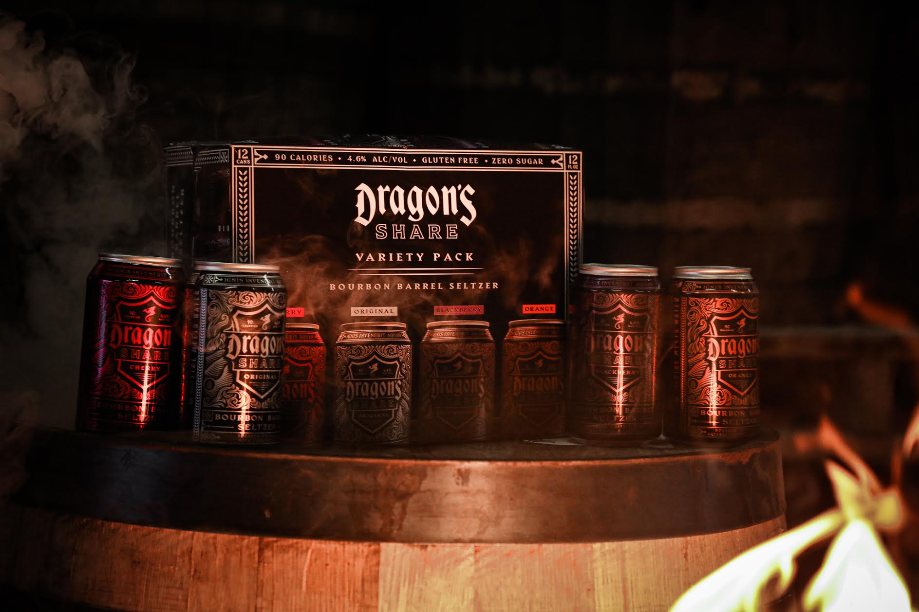 Taste The Dragon S Share With These New Barrel Aged Seltzers Mlive Com