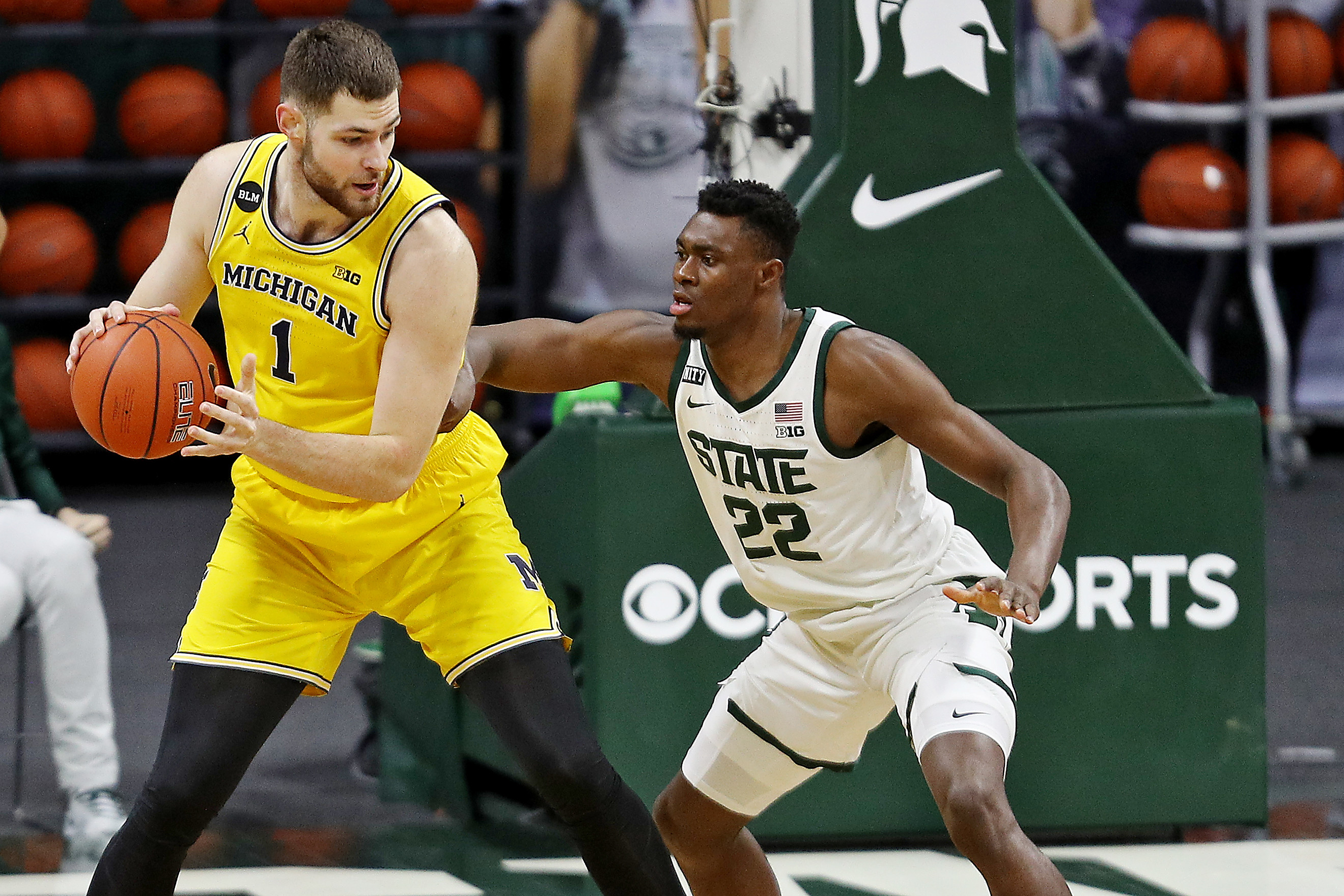 College Basketball Michigan State vs. Michigan March 7, 2021