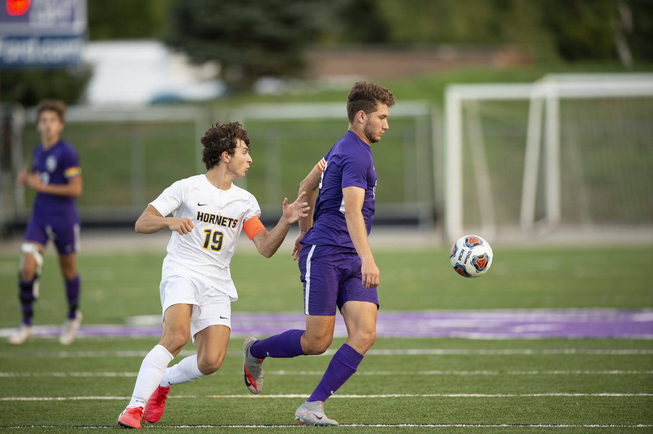 Saline vs Pioneer soccer game