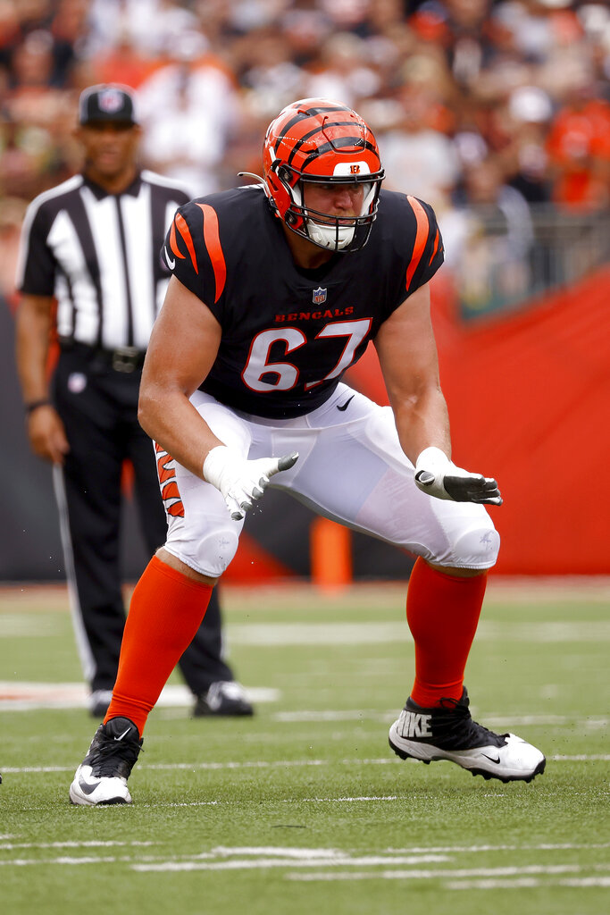 Bengals: Cordell Volson is locked in as starting left guard - A to Z Sports