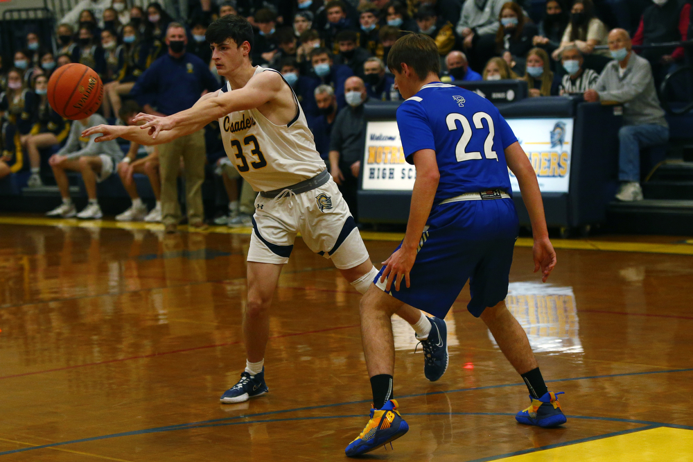 Notre Dame boys basketball hosts Palmerton on Jan. 12, 2022 ...