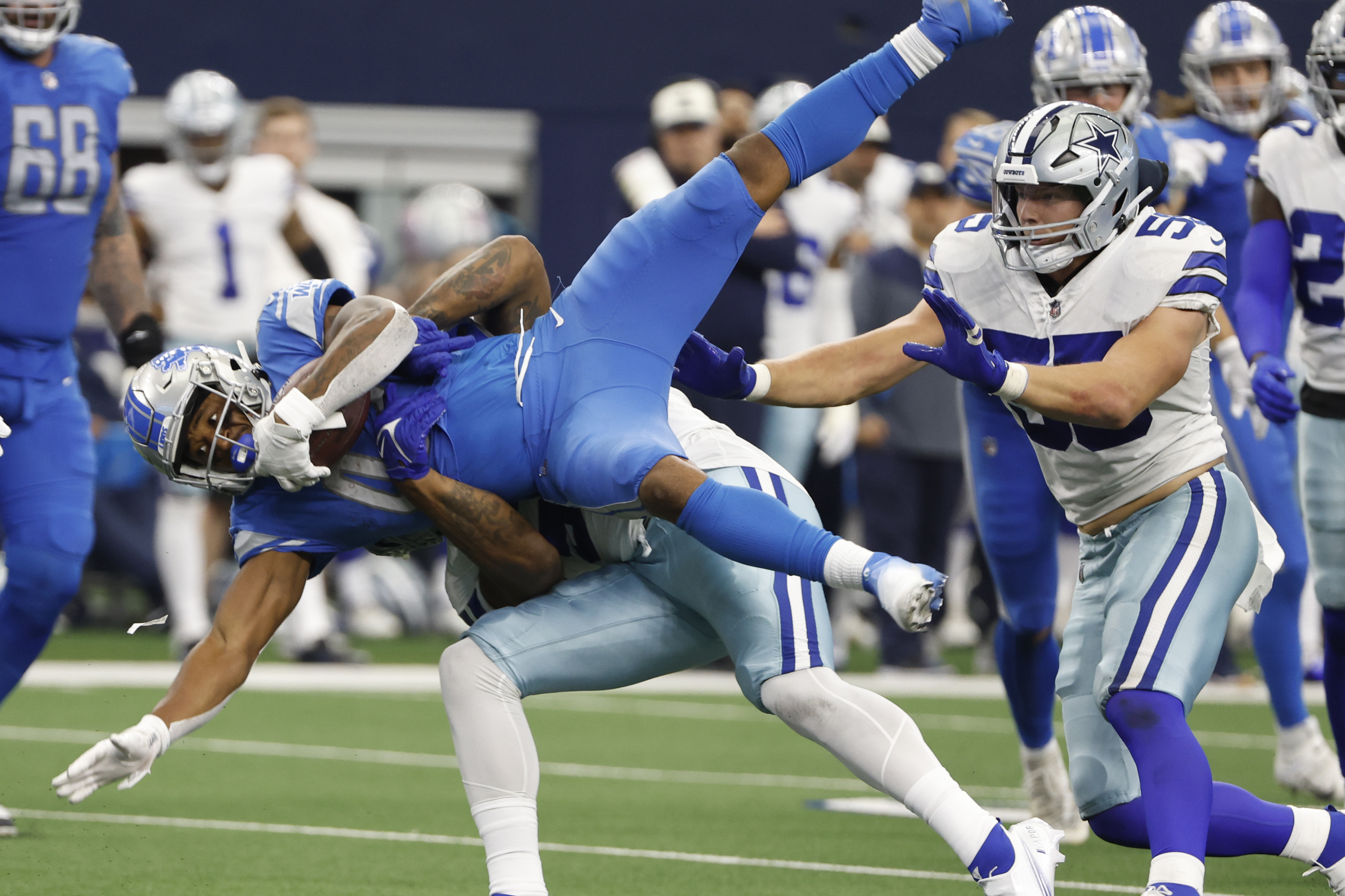 Detroit Lions vs Dallas Cowboys live online: Diggs interception