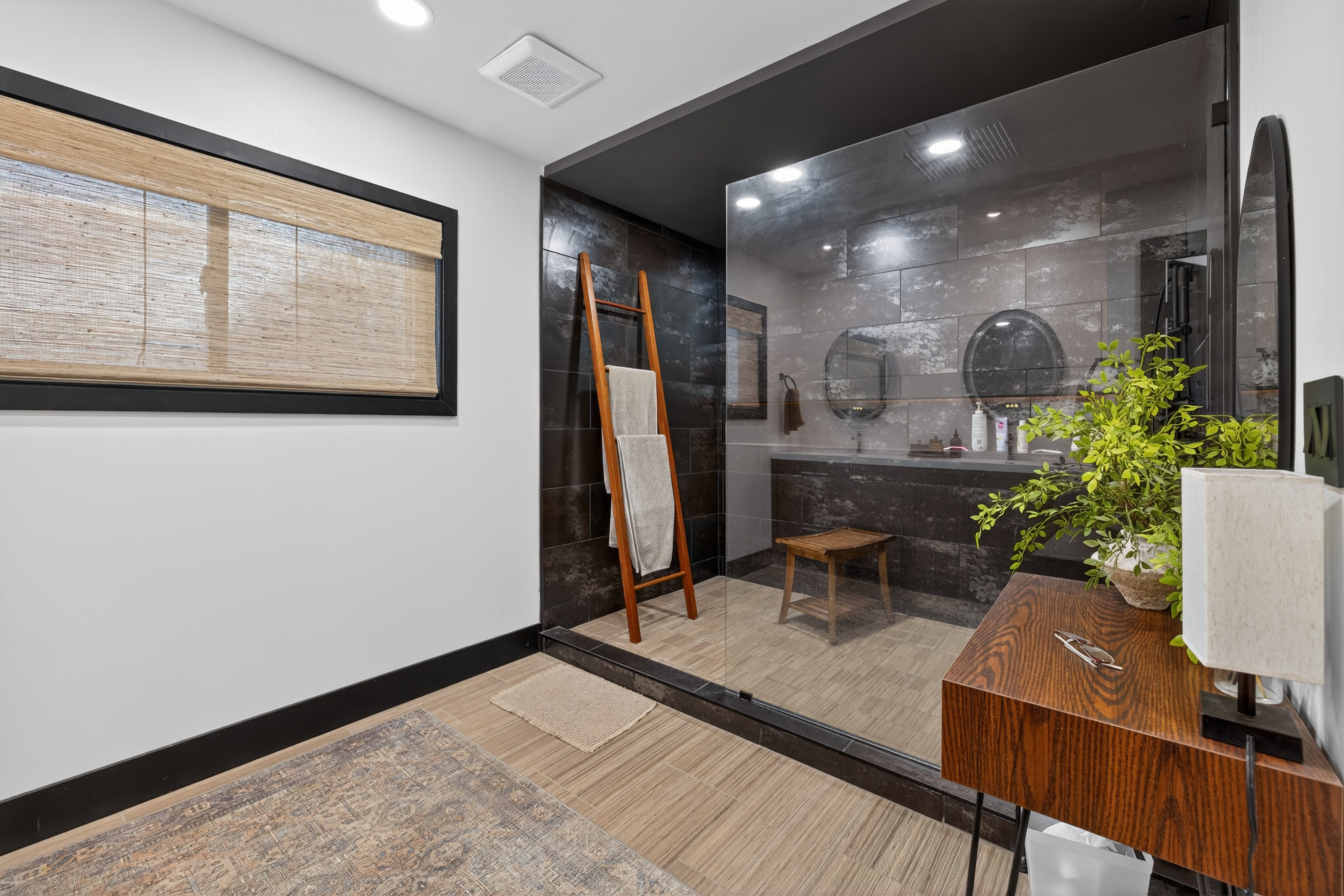 - Christina Cianciosi grew up admiring the house at 101 Alton Street in Syracuse which borders Bellevue Country Club. In 2022, she bought the unique home and gave it an extensive renovation. Just outside the walk-in shower in the primary suite. Courtesy of Kyle Fedrizzi, owner of kfotography315, LLC.