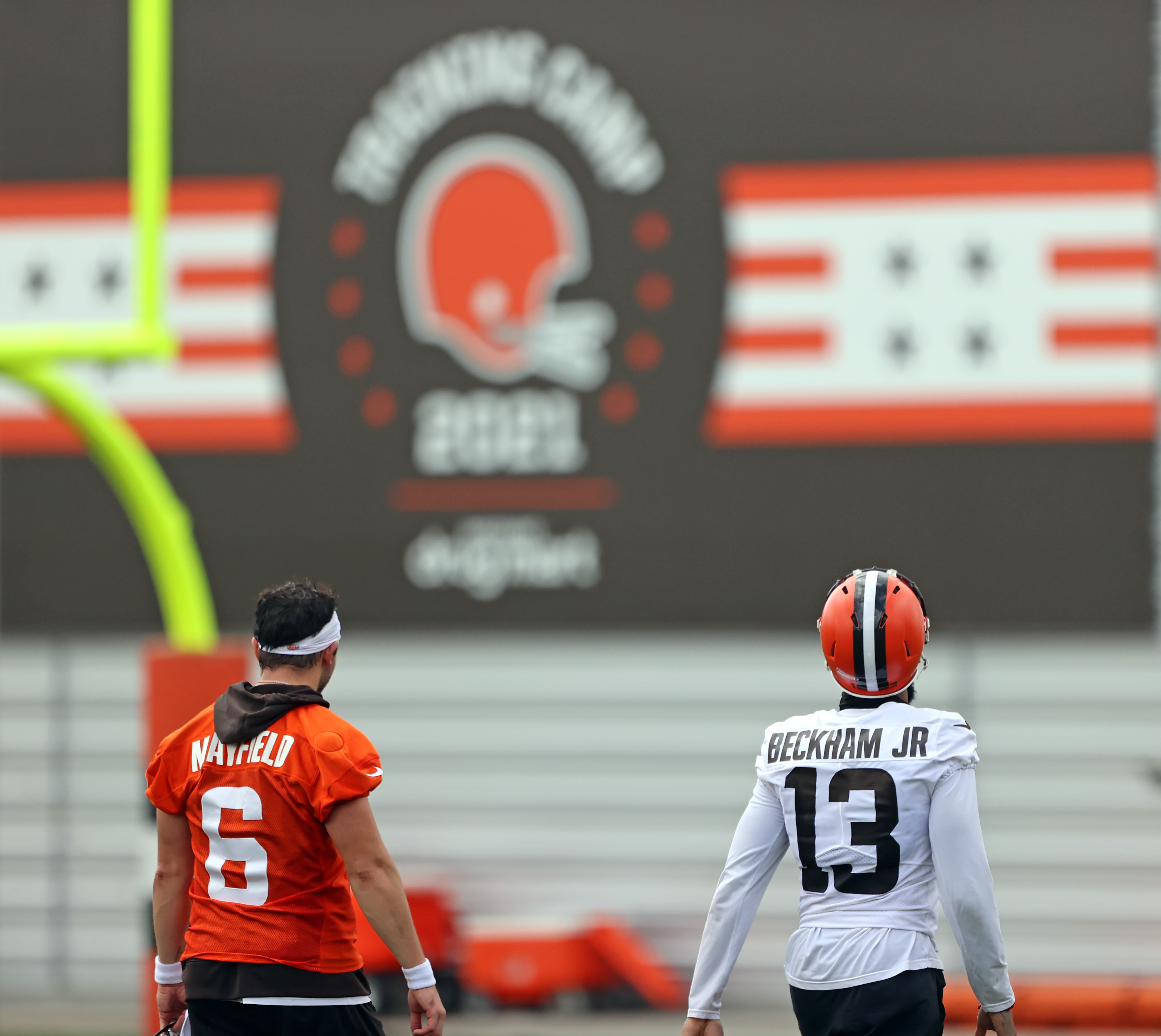 While backing off his 2020 vow, Browns' Odell Beckham Jr. ready to run