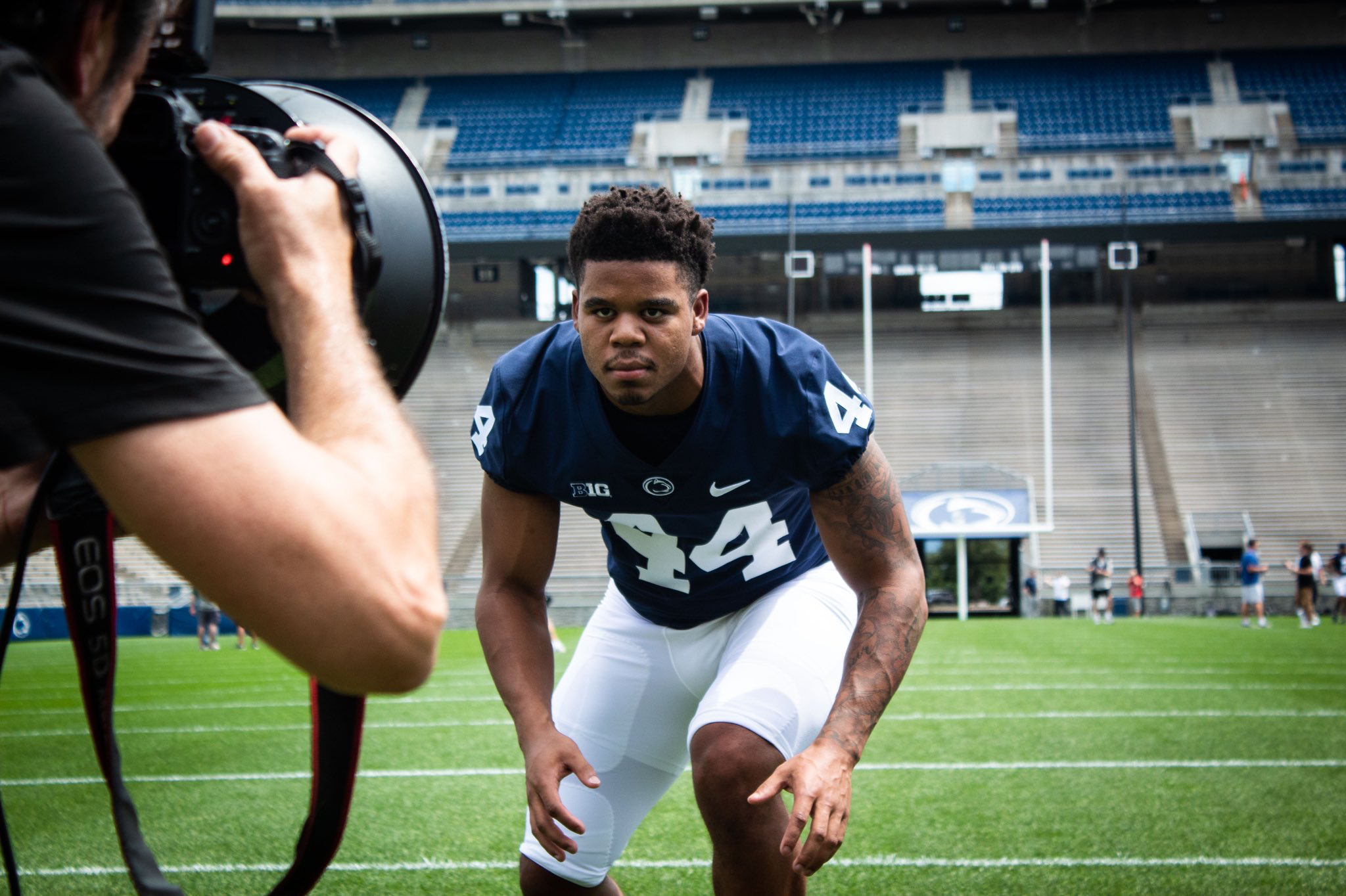 Scenes from Drake football's media day