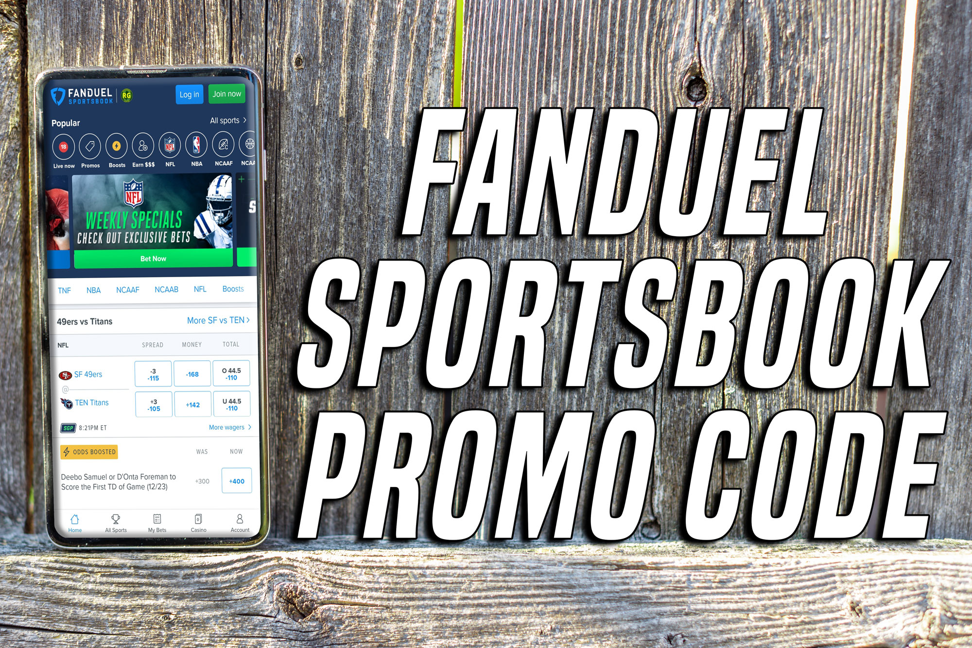 FanDuel promo code offer is the best bet for any NFL Week 7 game 