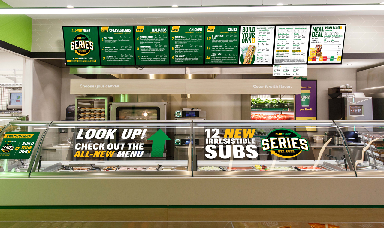 Subway's 'Eat Fresh Refresh' revamp