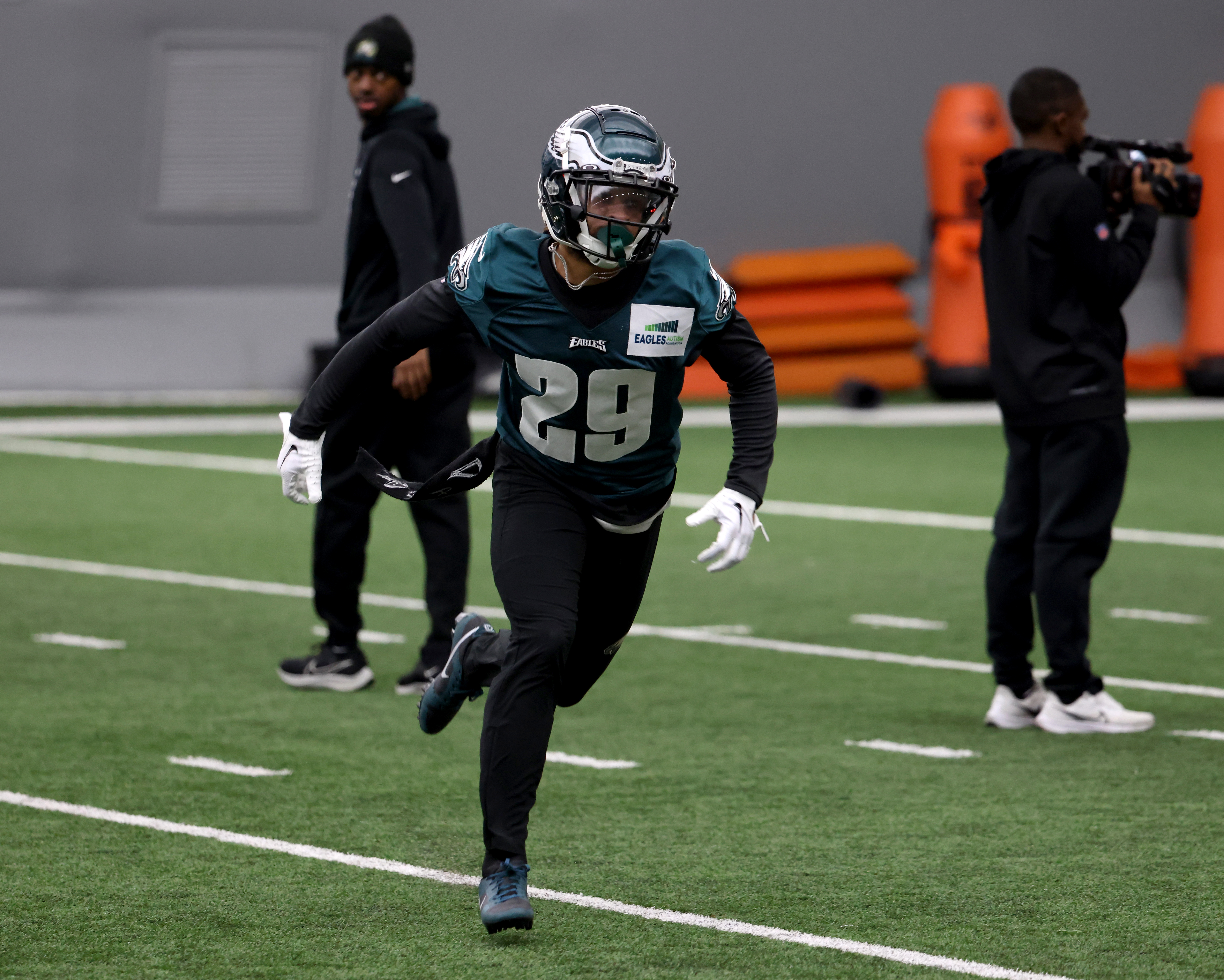 Philadelphia Eagles hold practice at the NovaCare Complex, Dec. 15, 2022 