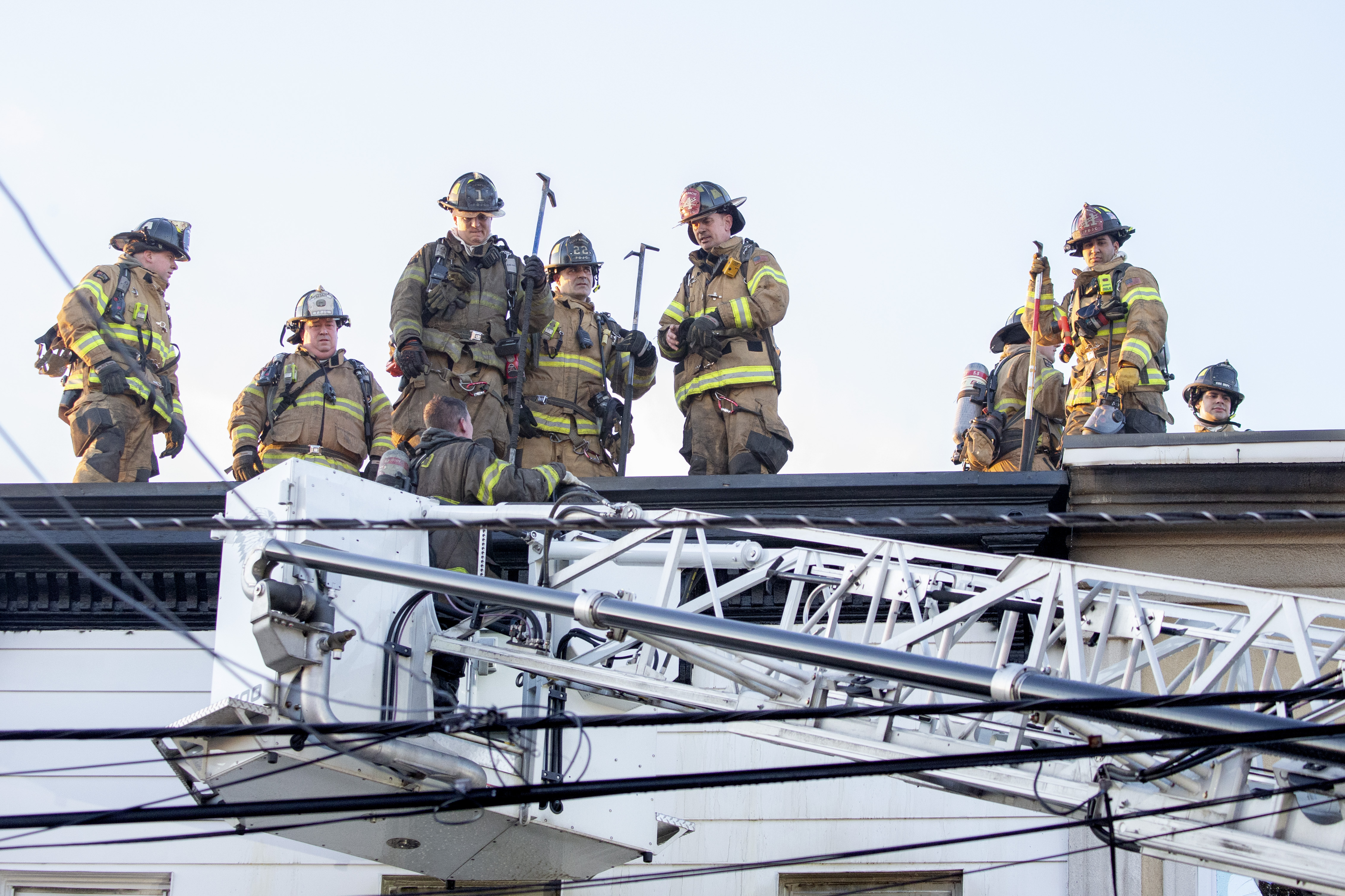 Four alarm fire destroys five homes in Jersey City - nj.com