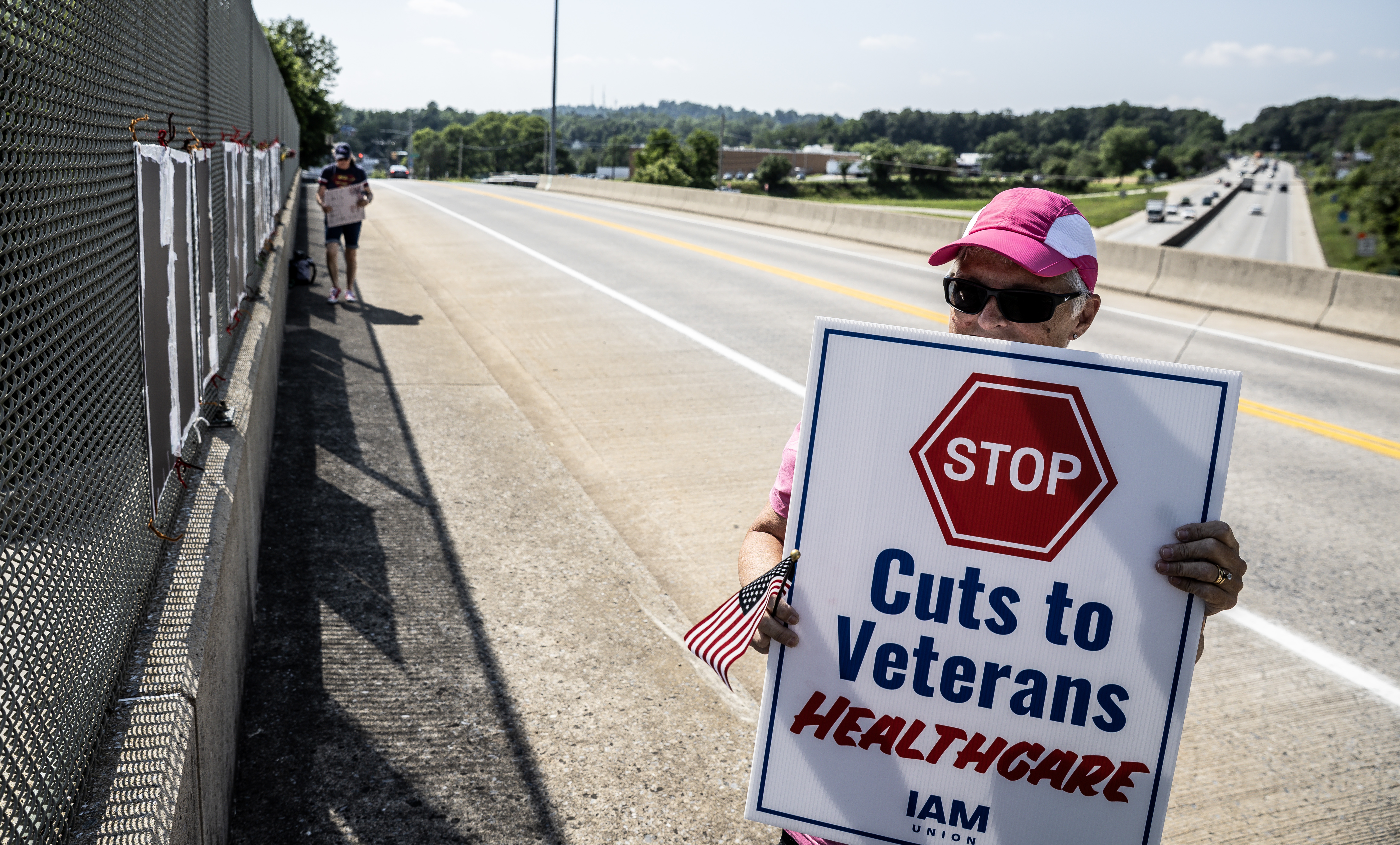 Groups protest Trump and ICE along Interstate 83 from Harrisburg to ...