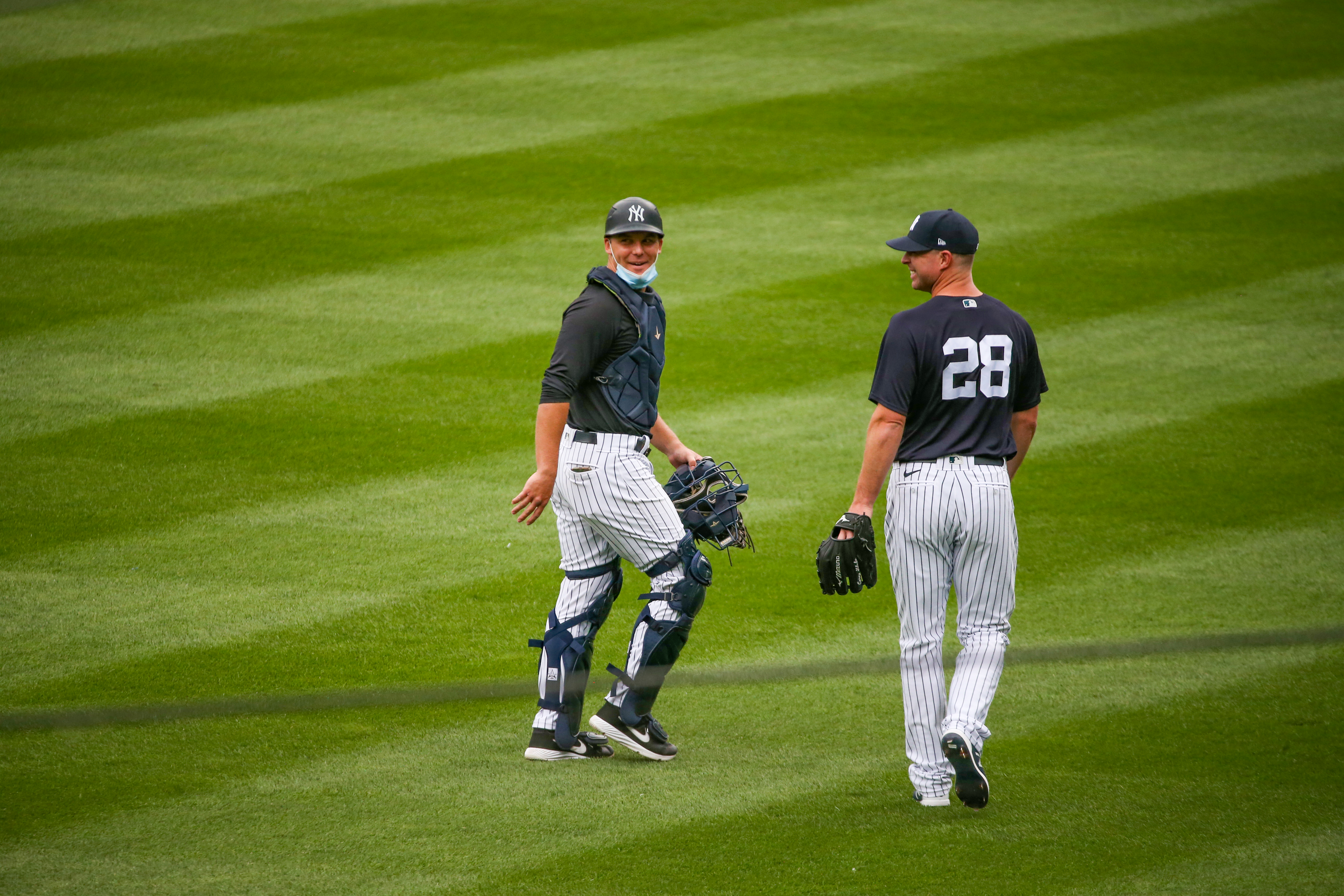 New York Yankees work out before Opening Day 2021 