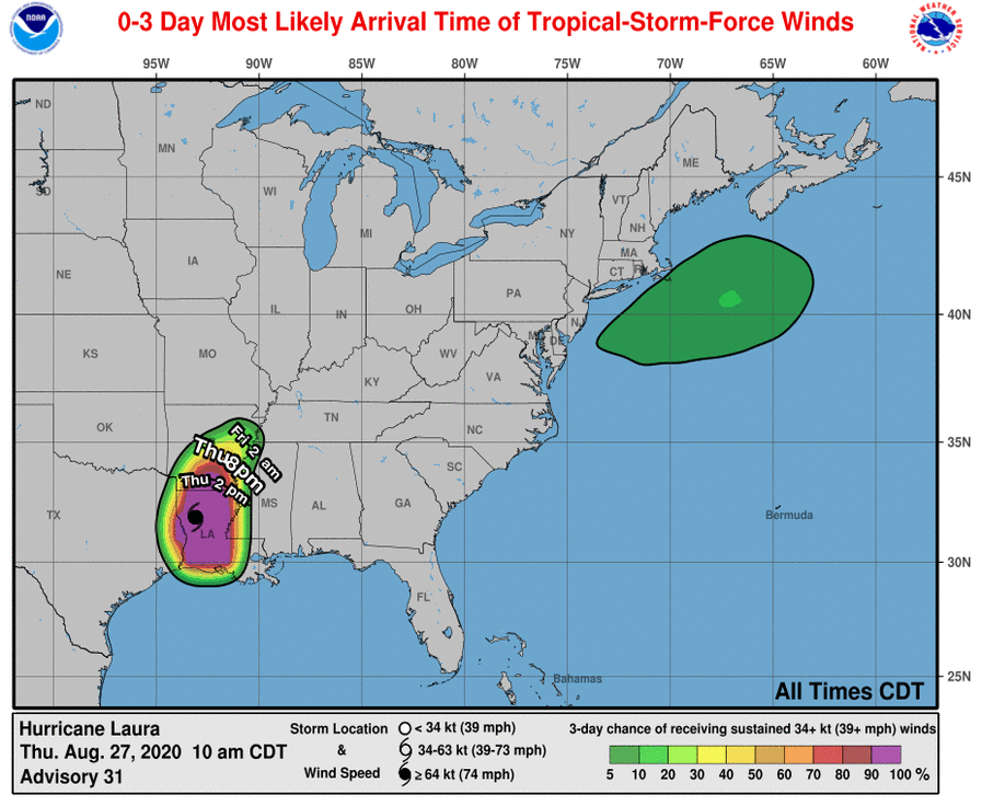 Hurricane Laura downgraded to Category 1; Storm still deadly, though ...