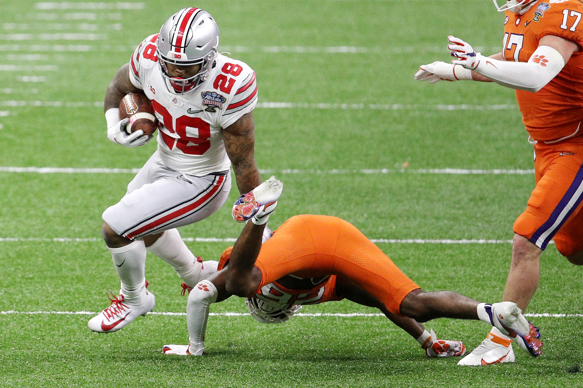 The transformation of Ohio State freshman RB Miyan Williams