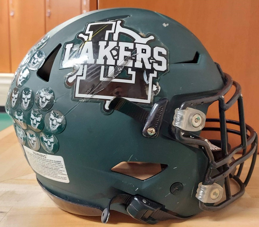 Bay City area high school football helmets for 2022