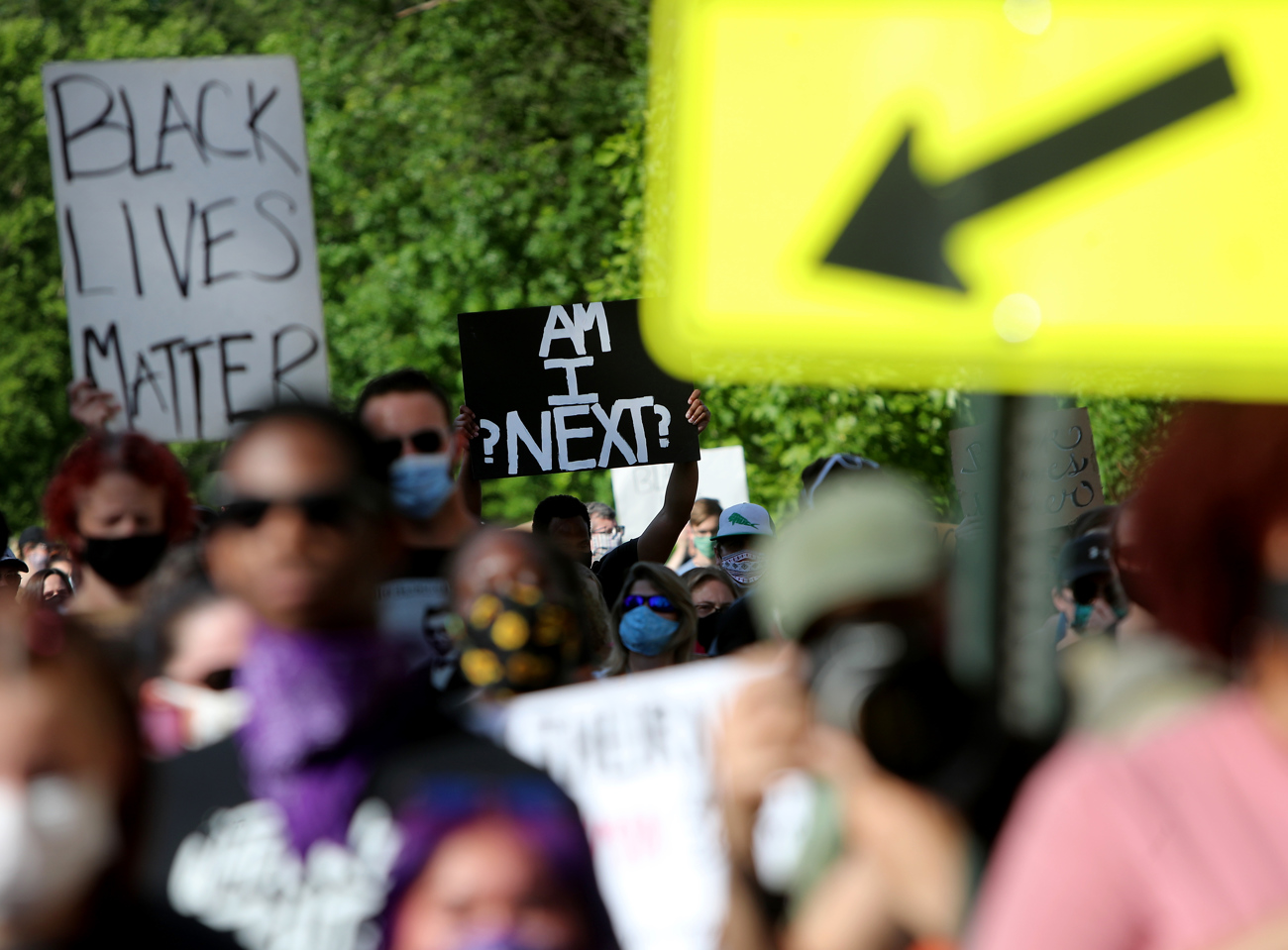 Collingswood peaceful protest march against police brutality, Monday ...