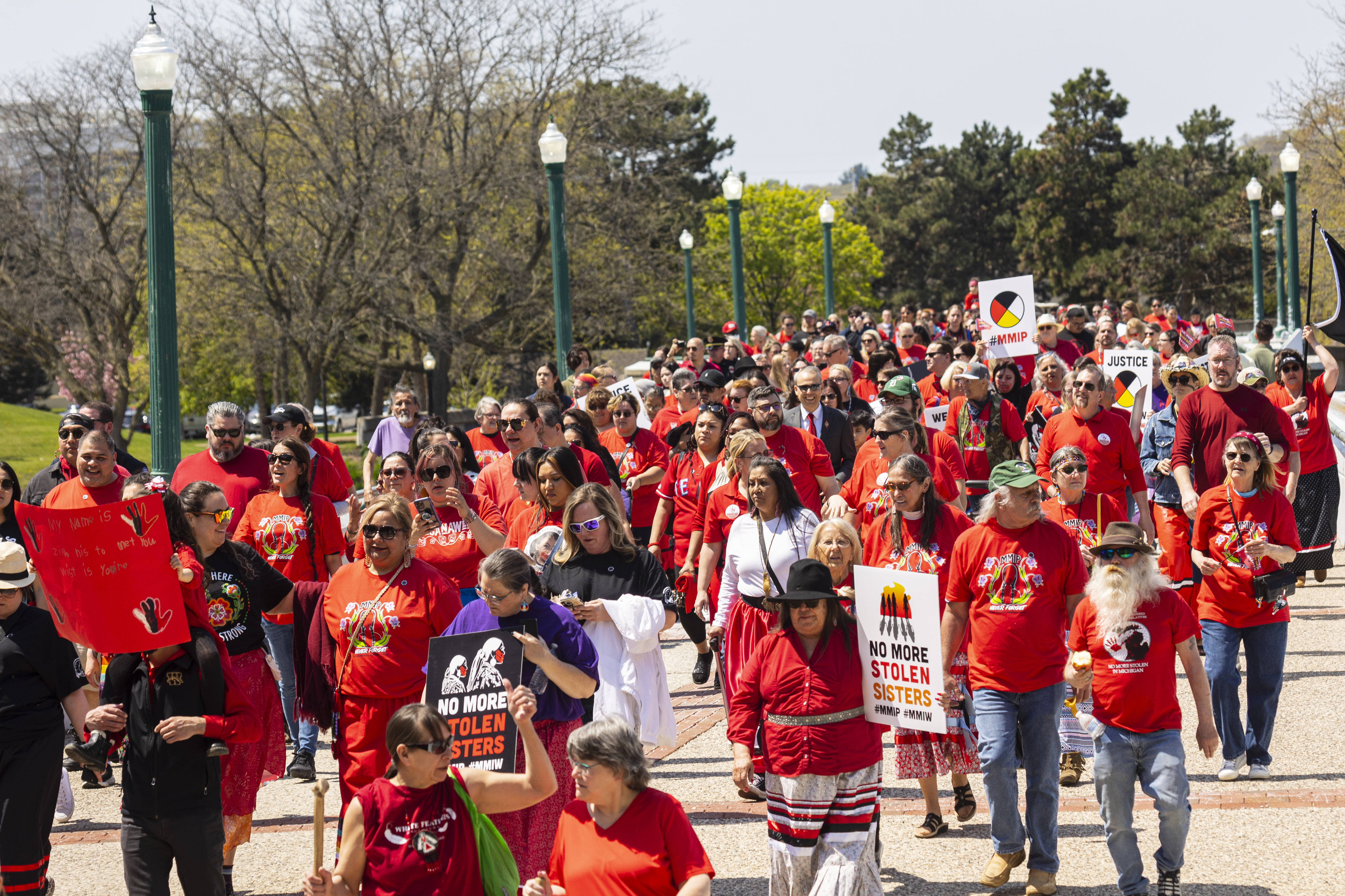 March of Missing and Murdered Indigenous People 2023 - mlive.com