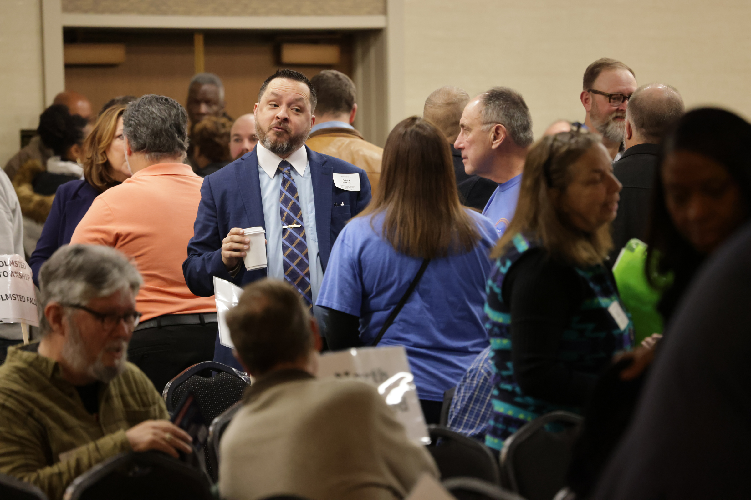 Cuyahoga County Democratic Party endorsements meeting
