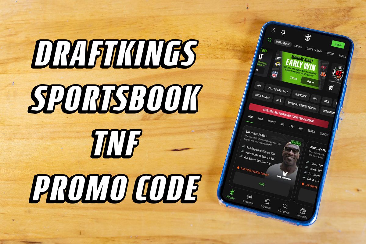 DraftKings promo code for NFL kickoff: Get up to $1,250 and bet TNF 