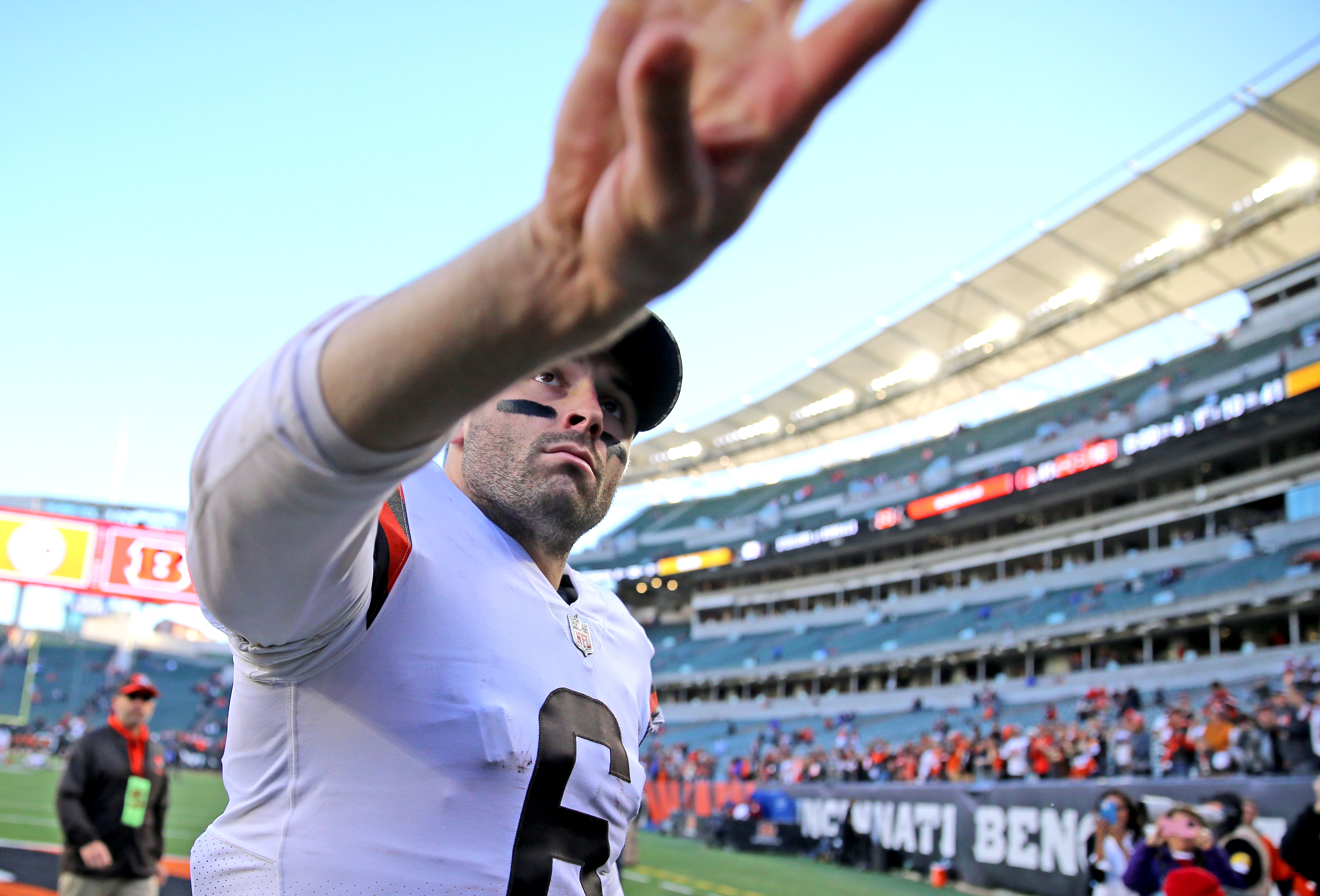 Cleveland Browns Baker Mayfield Vs. Cincinnati Bengals, November 7 ...