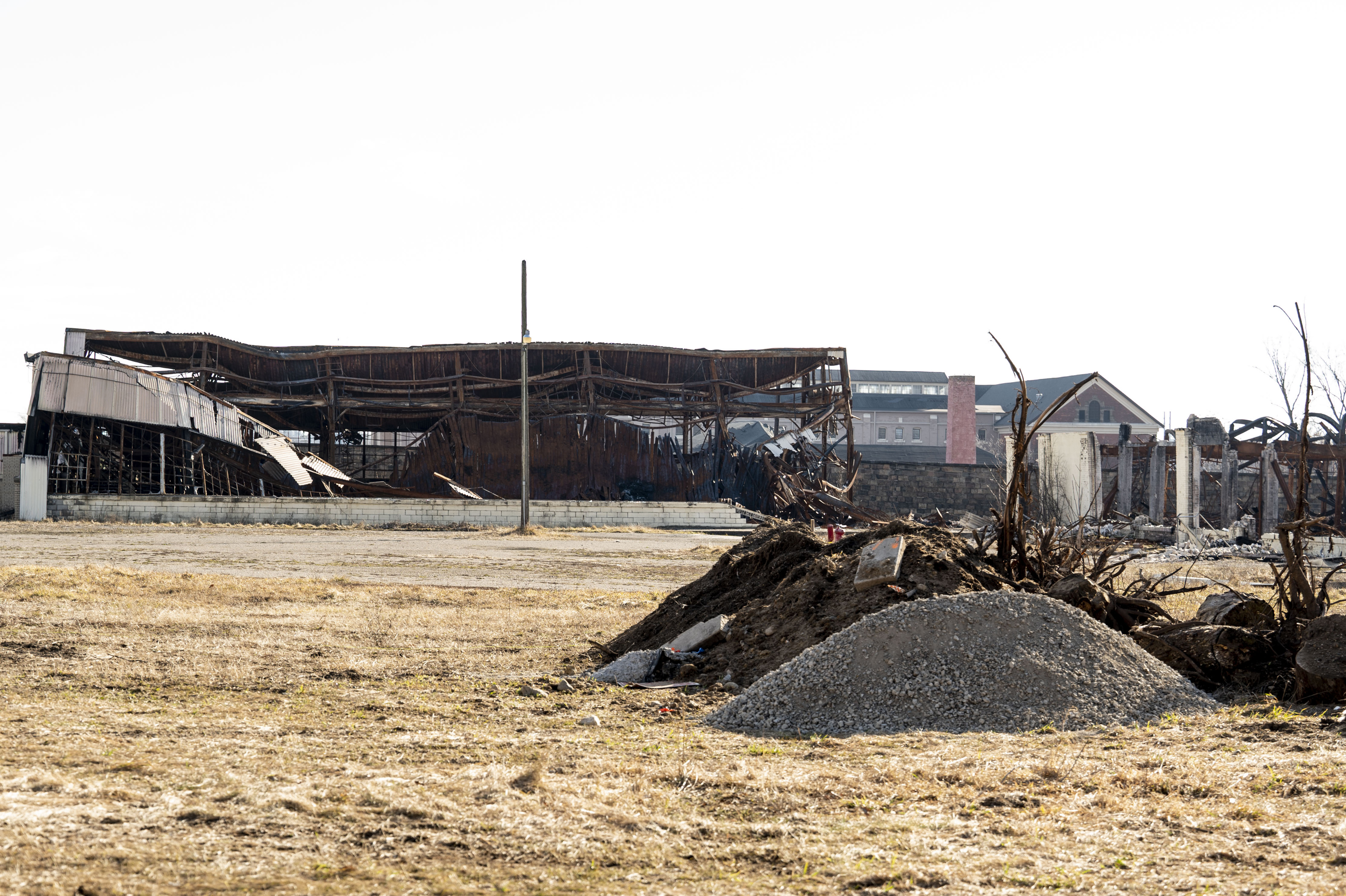 Ruins of Jackson factory fire six months later - mlive.com