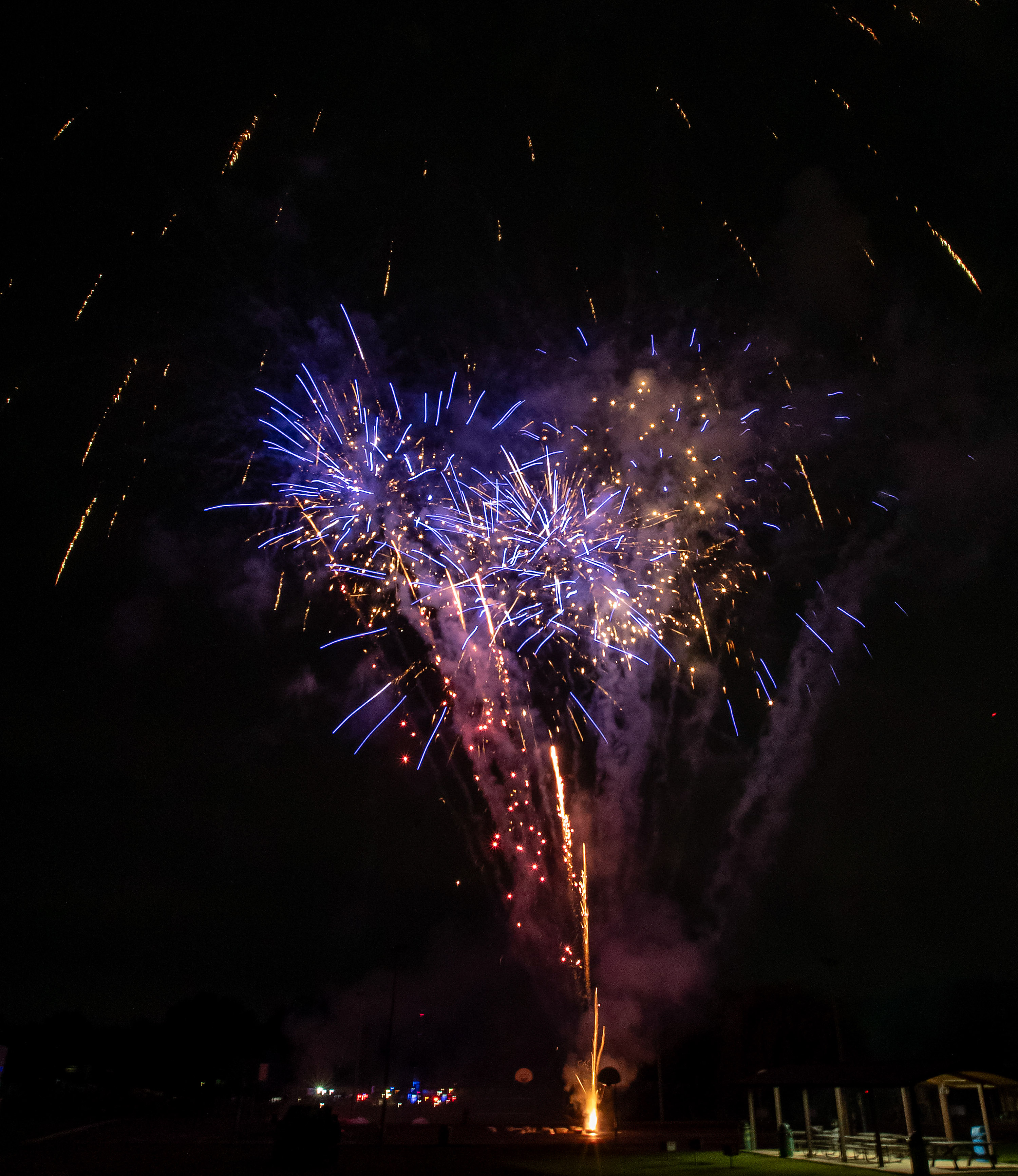 Fireworks and Food Trucks at Koons Park