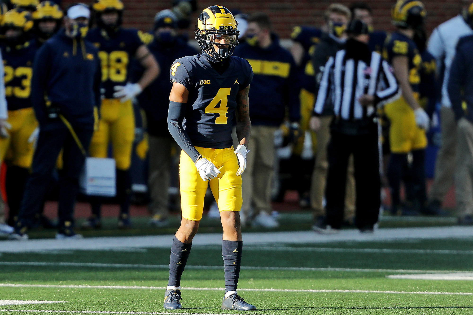 NFL draft grades for former Michigan safety Daxton Hill