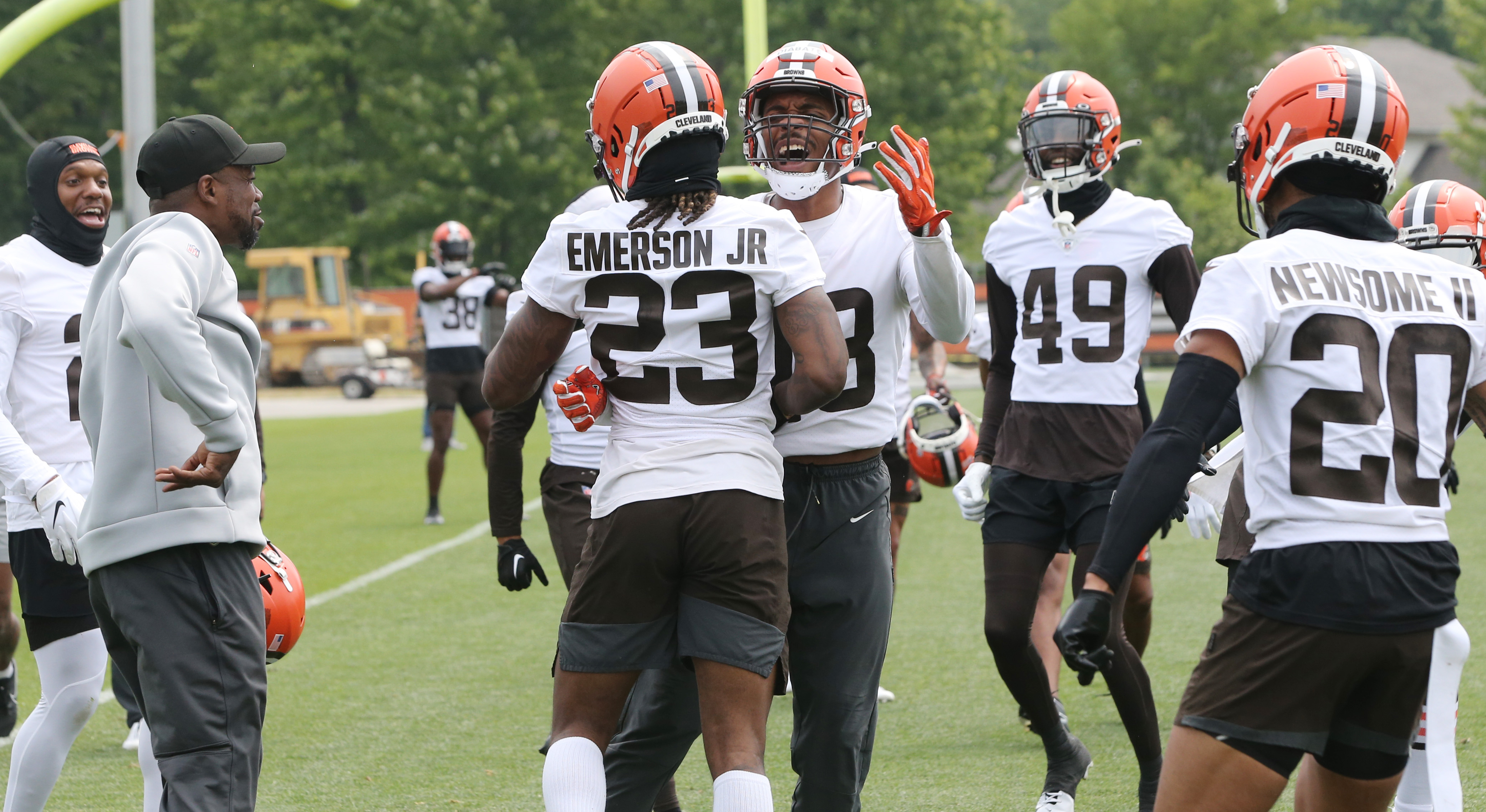 Cleveland Browns Players Youth Football Camps