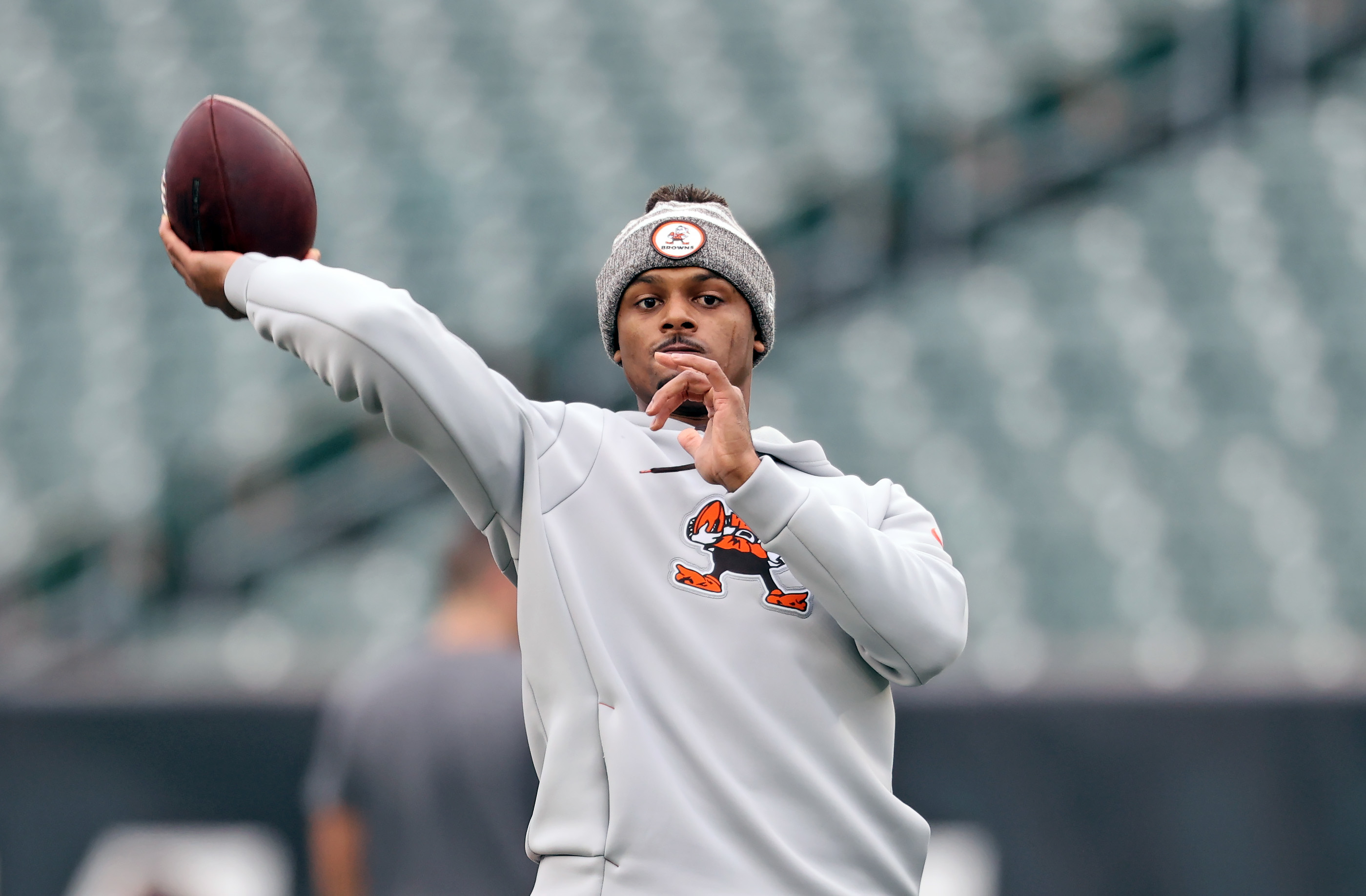 Fans at Bengals-Browns game in Cleveland signed health promise