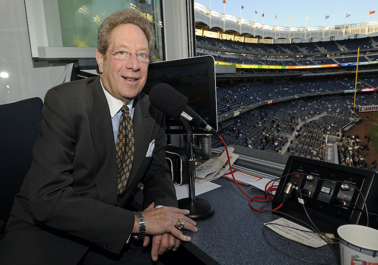 New York Yankees news: Radio announcer John Sterling believes season will  start without fans