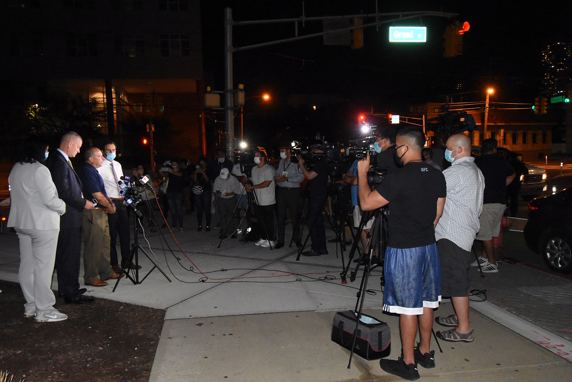 Policeinvolved shooting on MLK Drive, Jersey City, Sept. 8, 2020