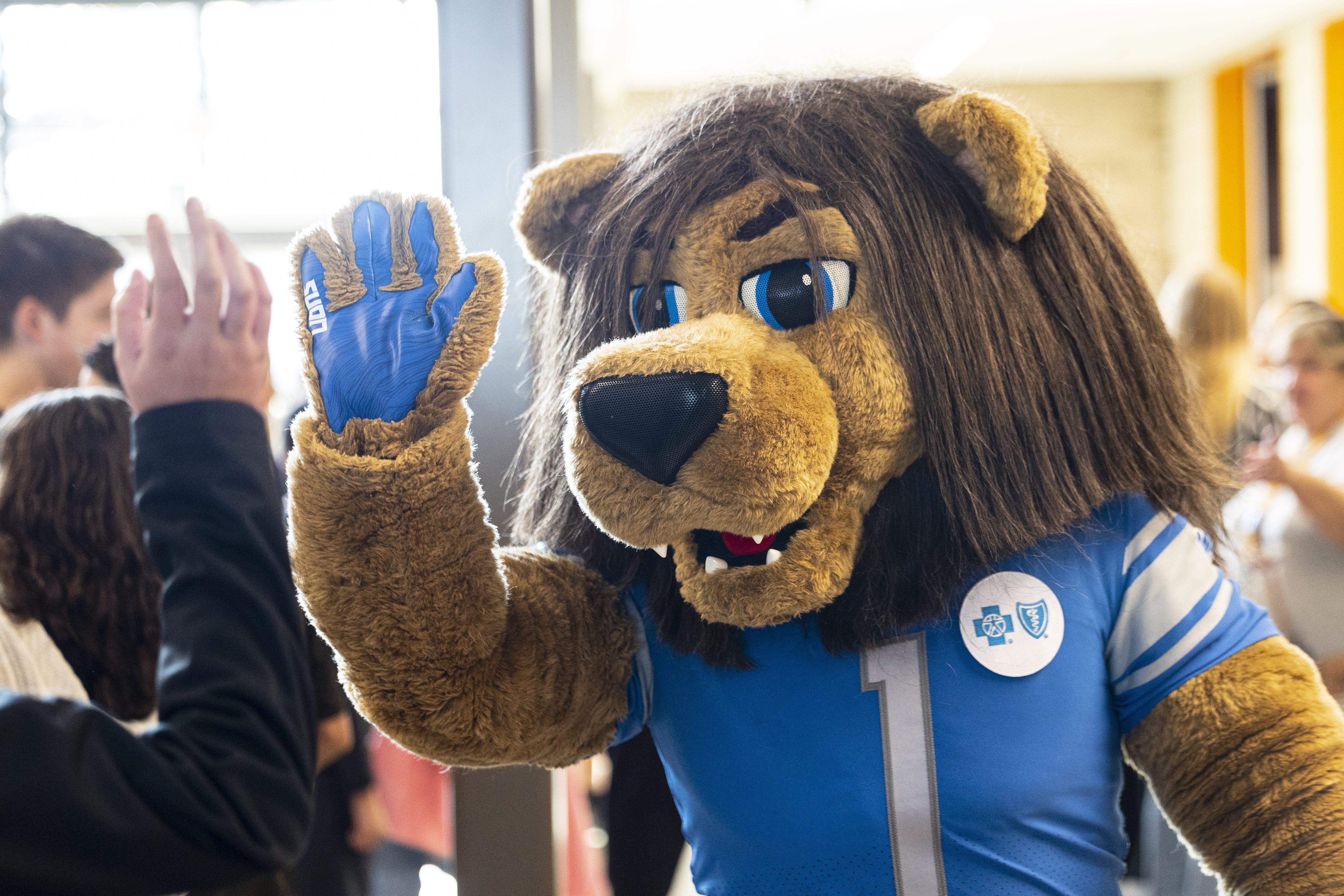 NEW Plush Detroit Lions Roary Mascot Stuffed Animal