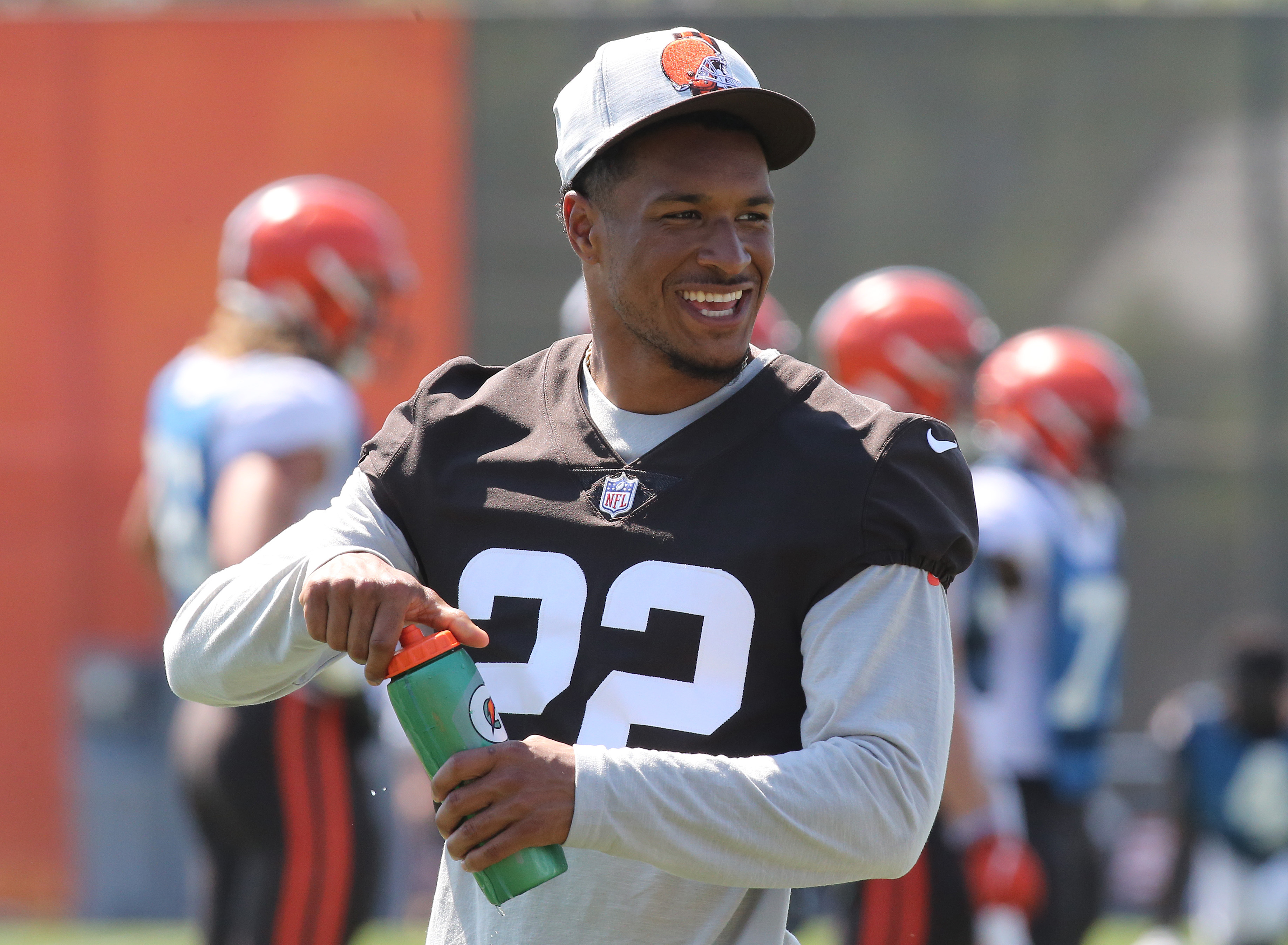 Grant Delpit, Greedy Williams participating in Browns OTAs