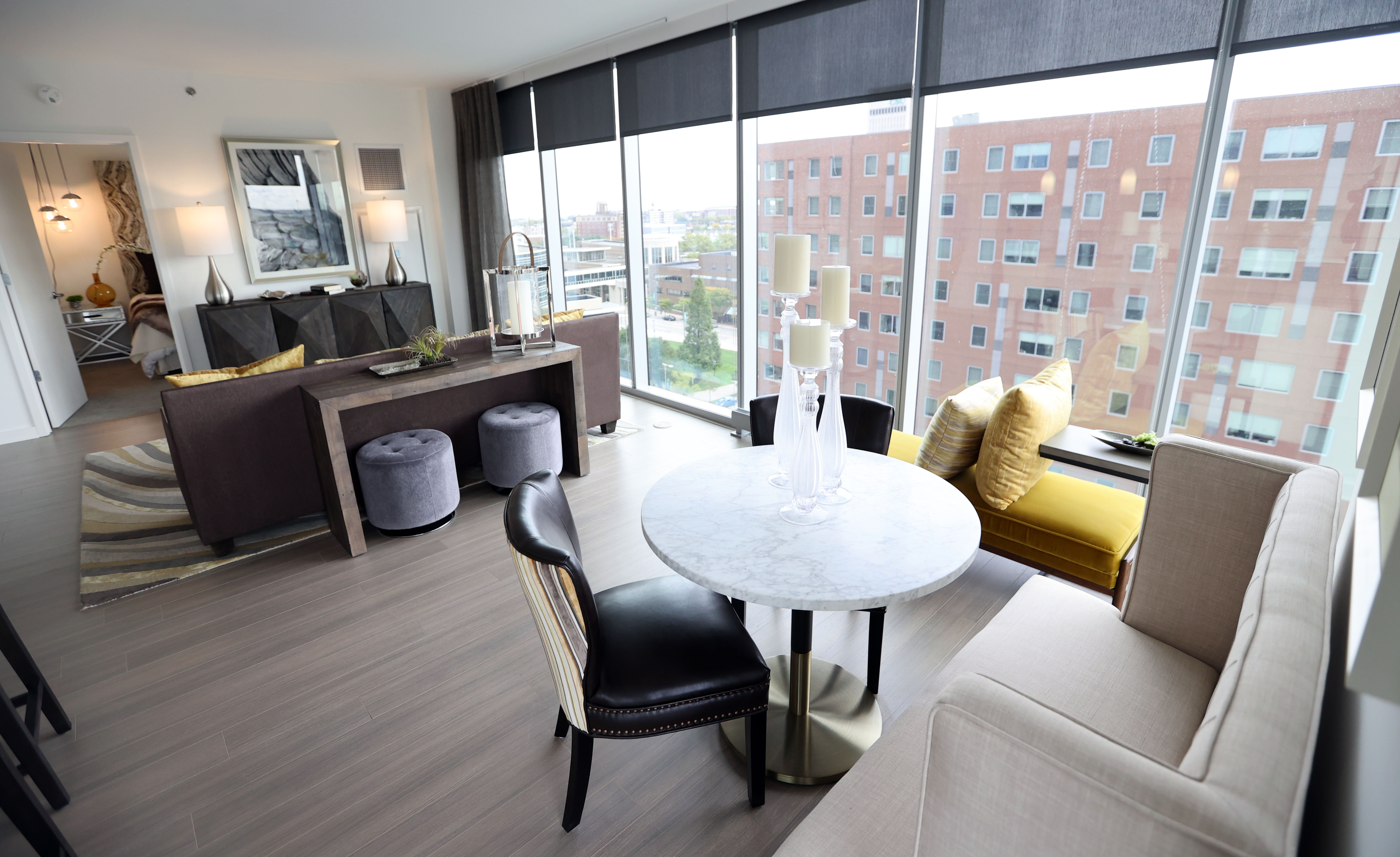 The Lumen luxury apartment living in Cleveland, September 30, 2020