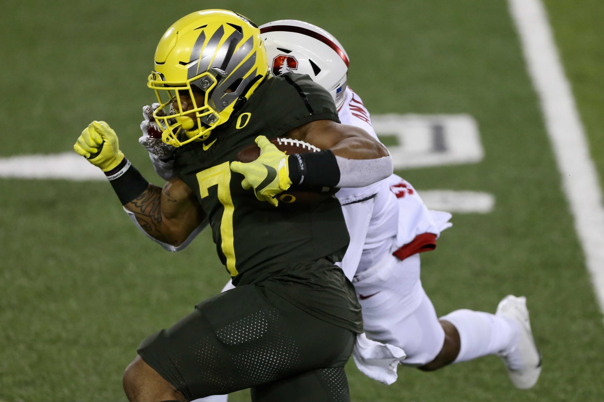 CJ Verdell, Oregon Ducks run over Utah for Pac-12 Championship