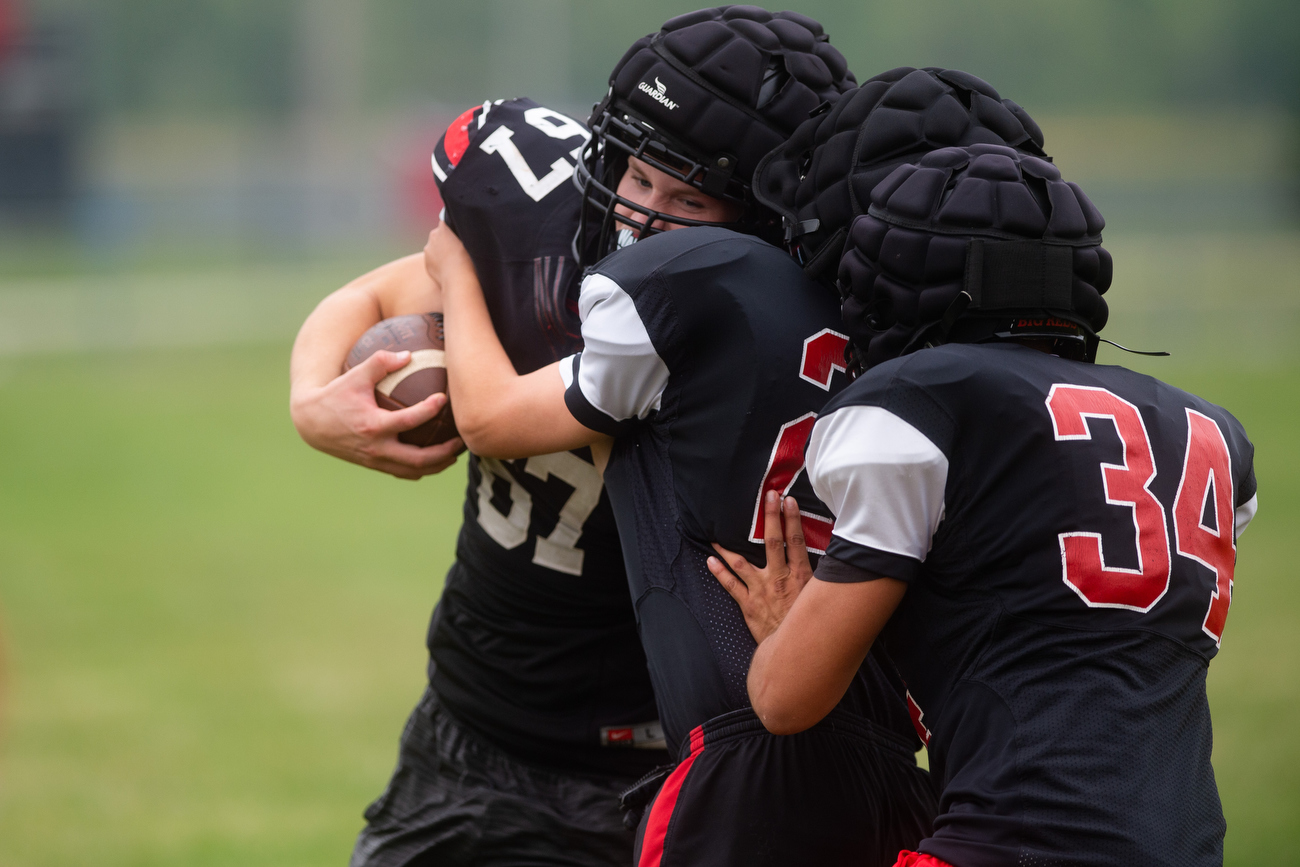 Milan High School football practice - mlive.com