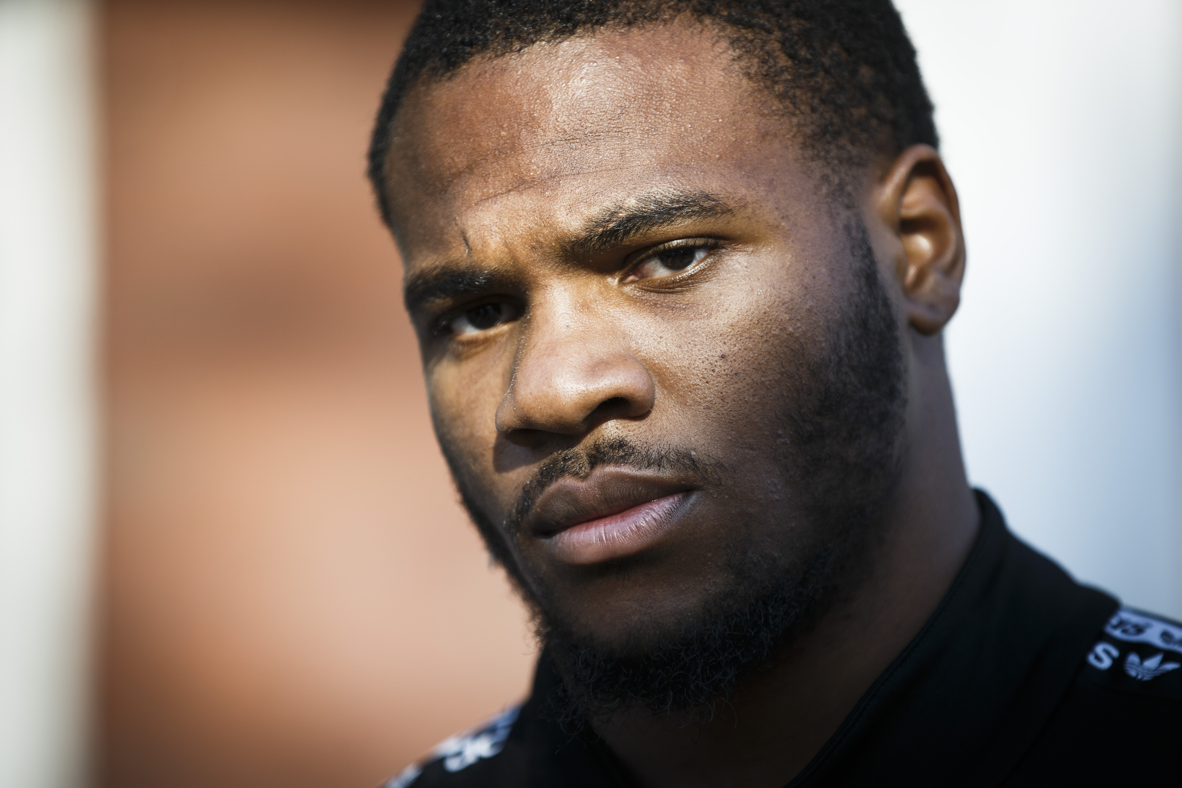 Micah Parsons at his childhood home in Harrisburg 