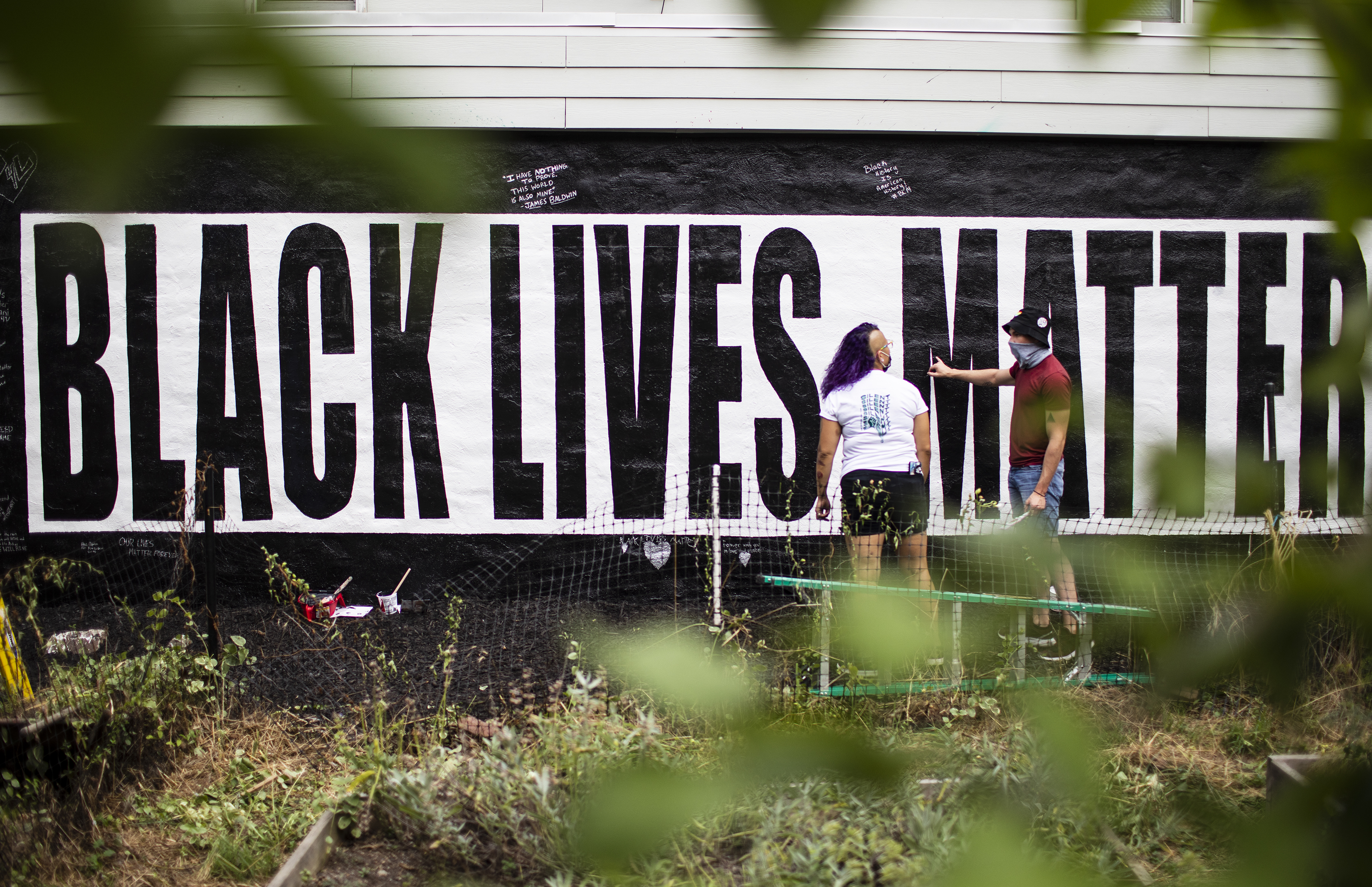 A Black Lives Matter mural is being painted on the side of the Harrisburg Improv Theatre on North 3rd Street. The BLM Muralists was created in direct response to current and past events that plague our nation. They are a collective of individuals who will use their various talents, as a unit, to get the "message" out to the public at large. Their goal is simple, to bring awareness to the city via BLM murals, banners and possible future, free, public events.  August 1, 2020 Sean Simmers | ssimmers@pennlive.com