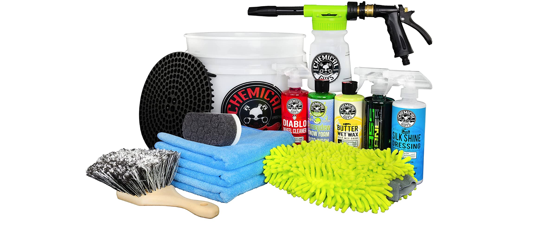 35Pcs Car Cleaning Kit Interior Detailing Wash Brushes Drill