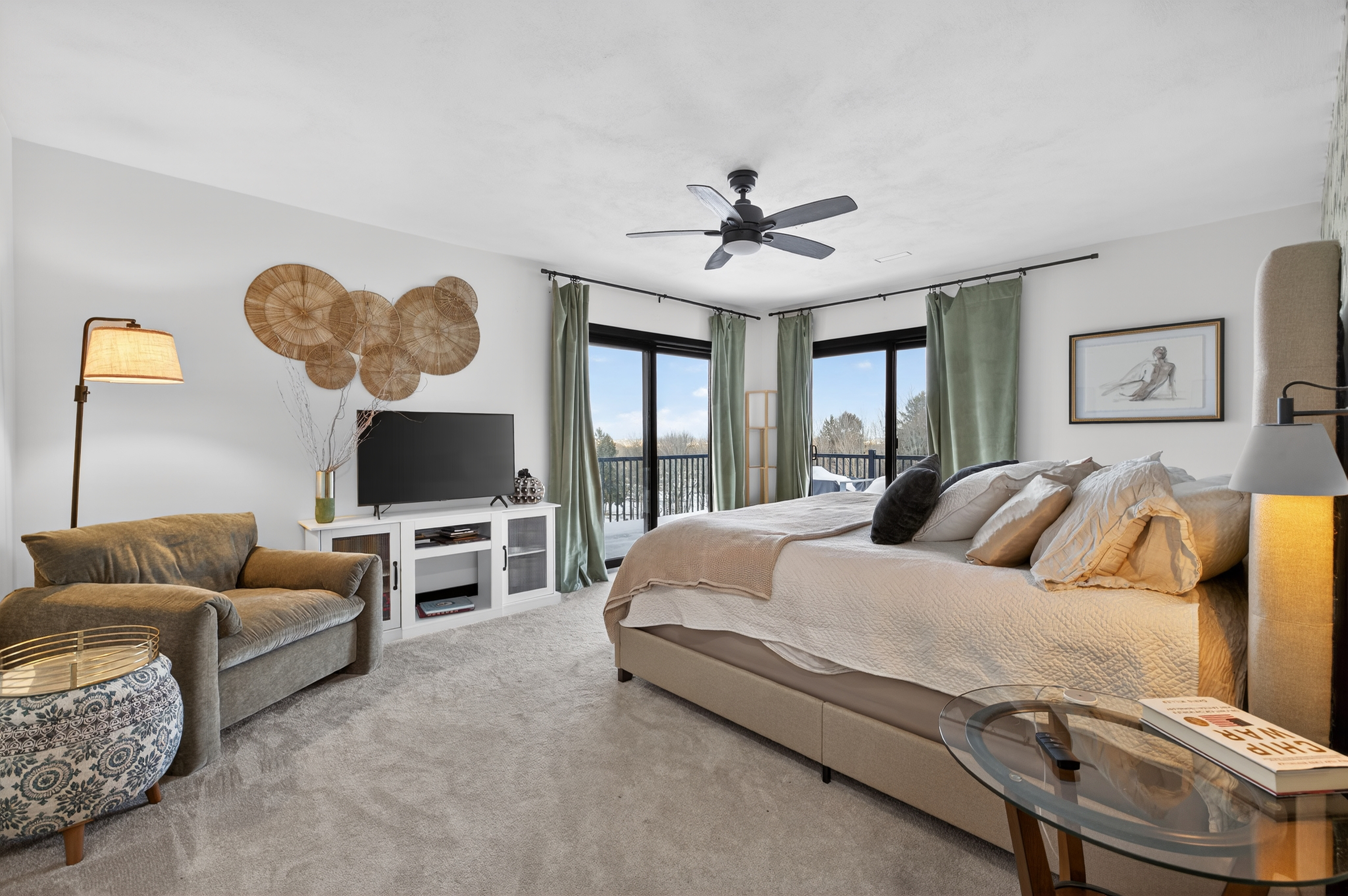 - Christina Cianciosi grew up admiring the house at 101 Alton Street in Syracuse which borders Bellevue Country Club. In 2022, she bought the unique home and gave it an extensive renovation. The spacious primary bedroom. Courtesy of Kyle Fedrizzi, owner of kfotography315, LLC.