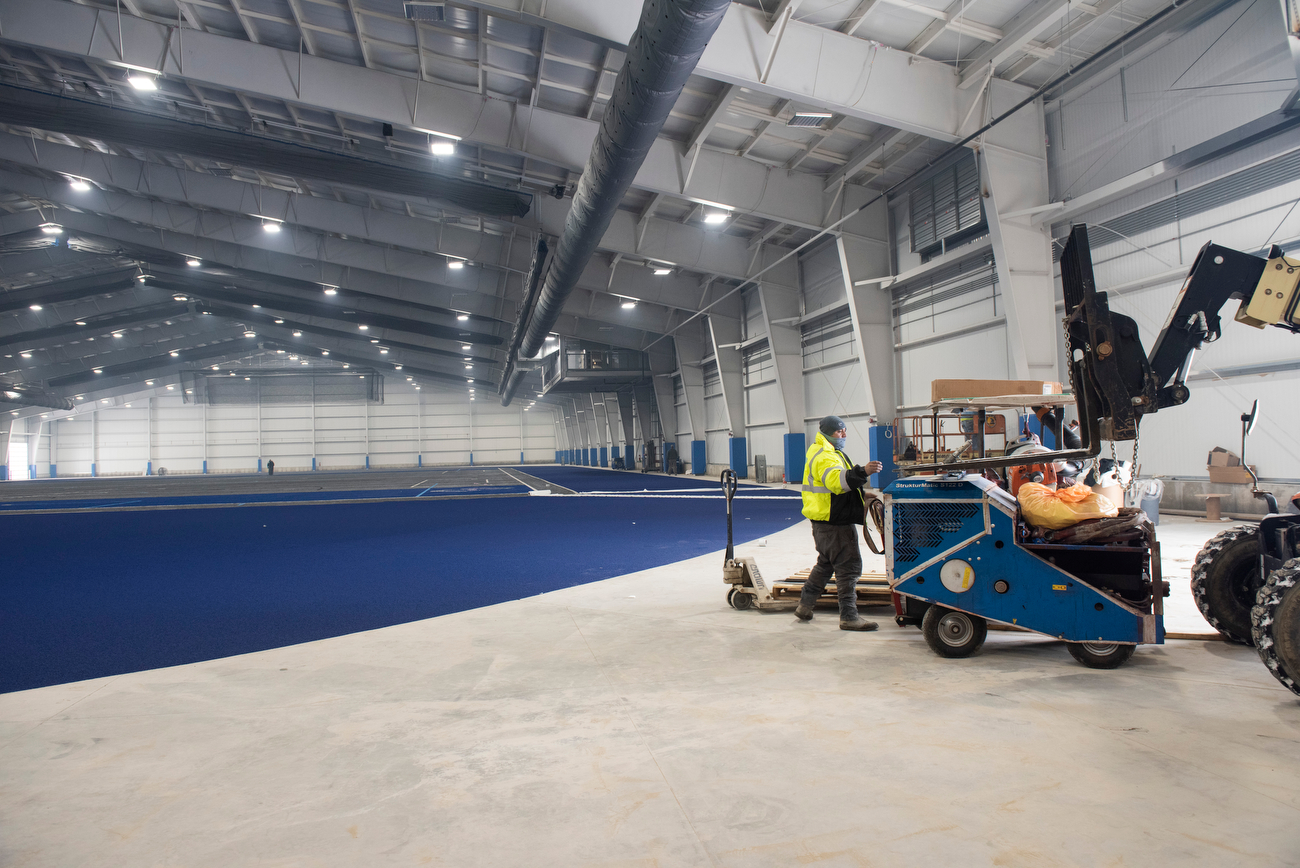 Lincoln’s new indoor athletic facility to open Monday to students