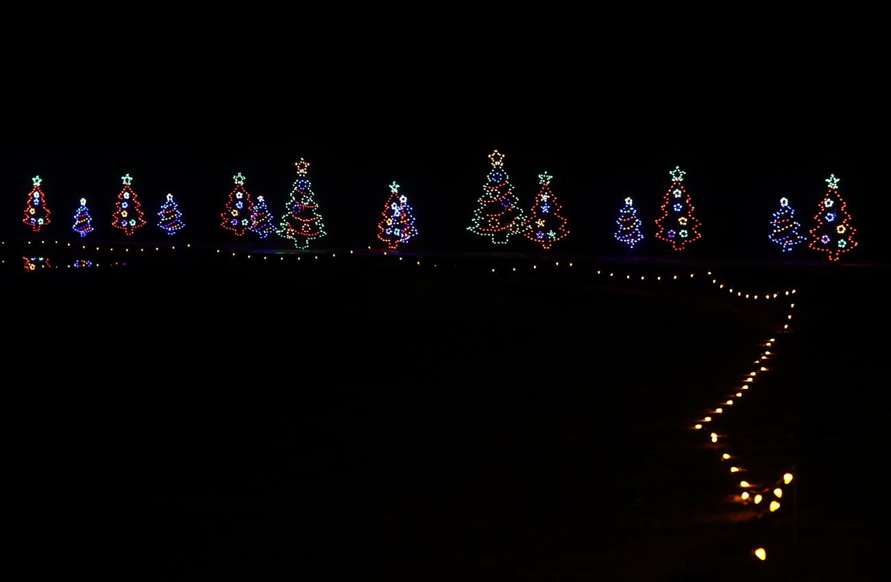 South Jersey Holiday Light Show at Bridgeport Speedway