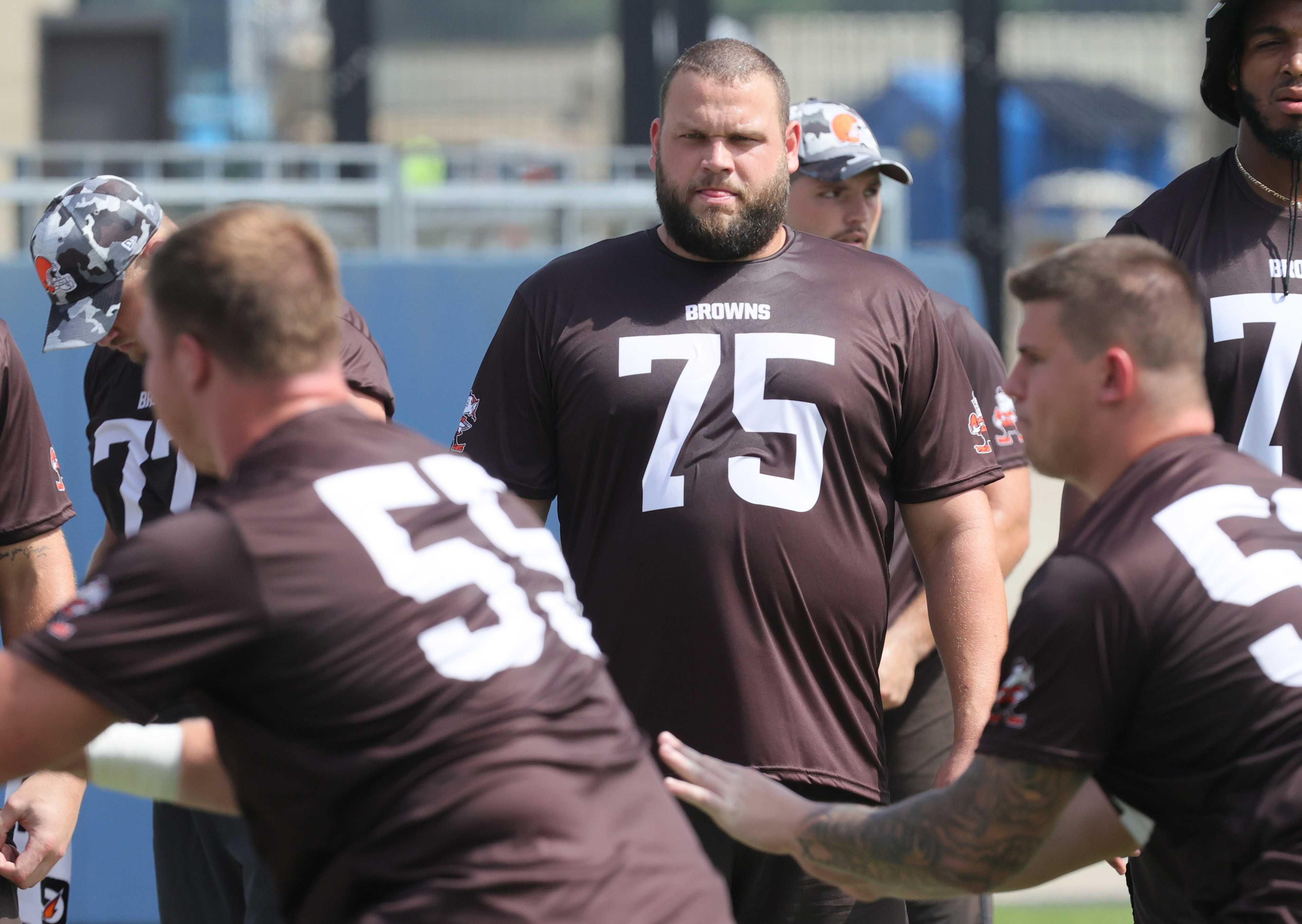 Cleveland Browns minicamp at the Pro Football Hall of Fame stadium, June  15, 2022 